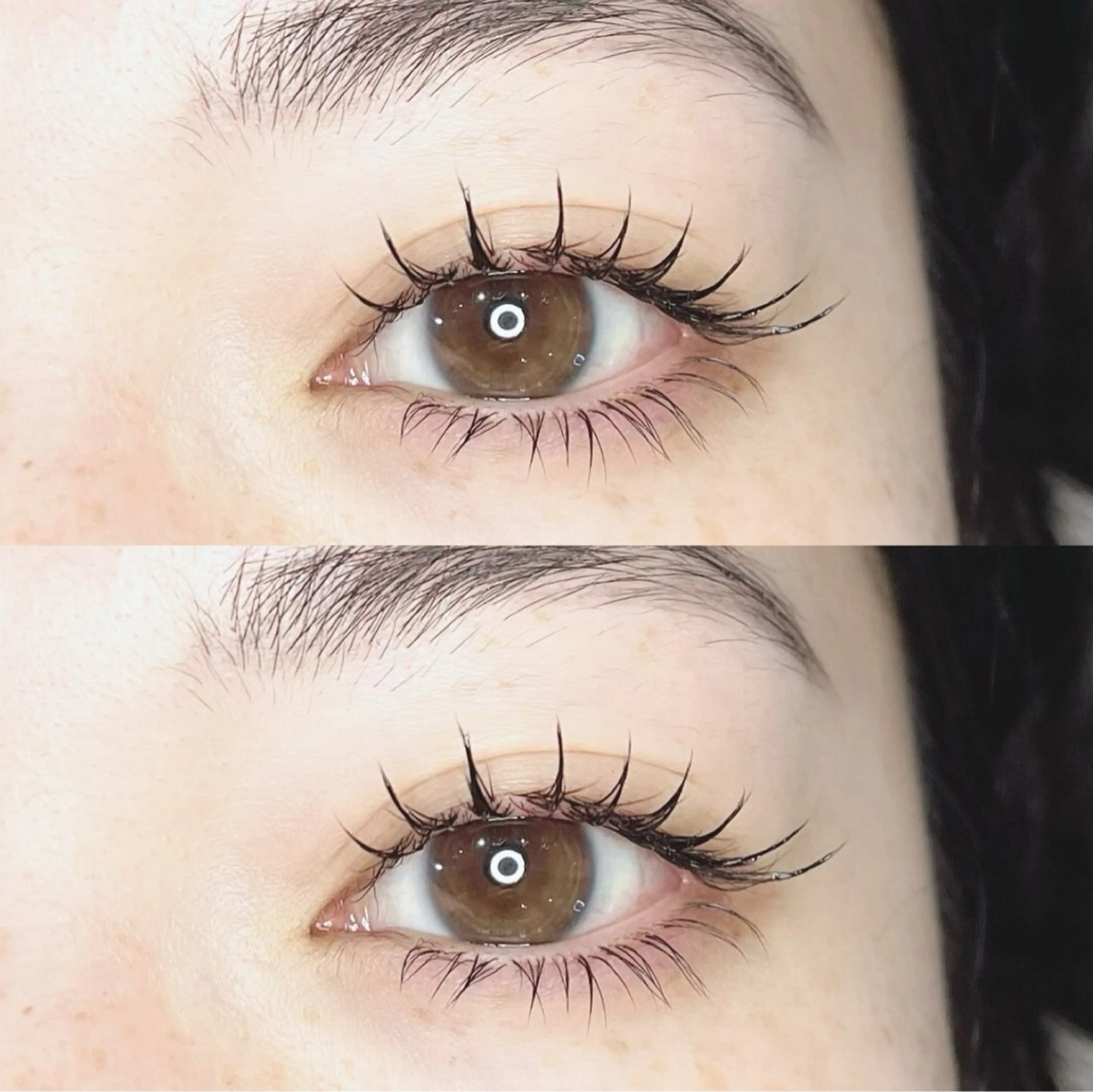 マツエク・マツパ フラットラッシュ 下まつげエクステ 堀内 優衣💗パリジェンヌのマツエク・マツパデザイン