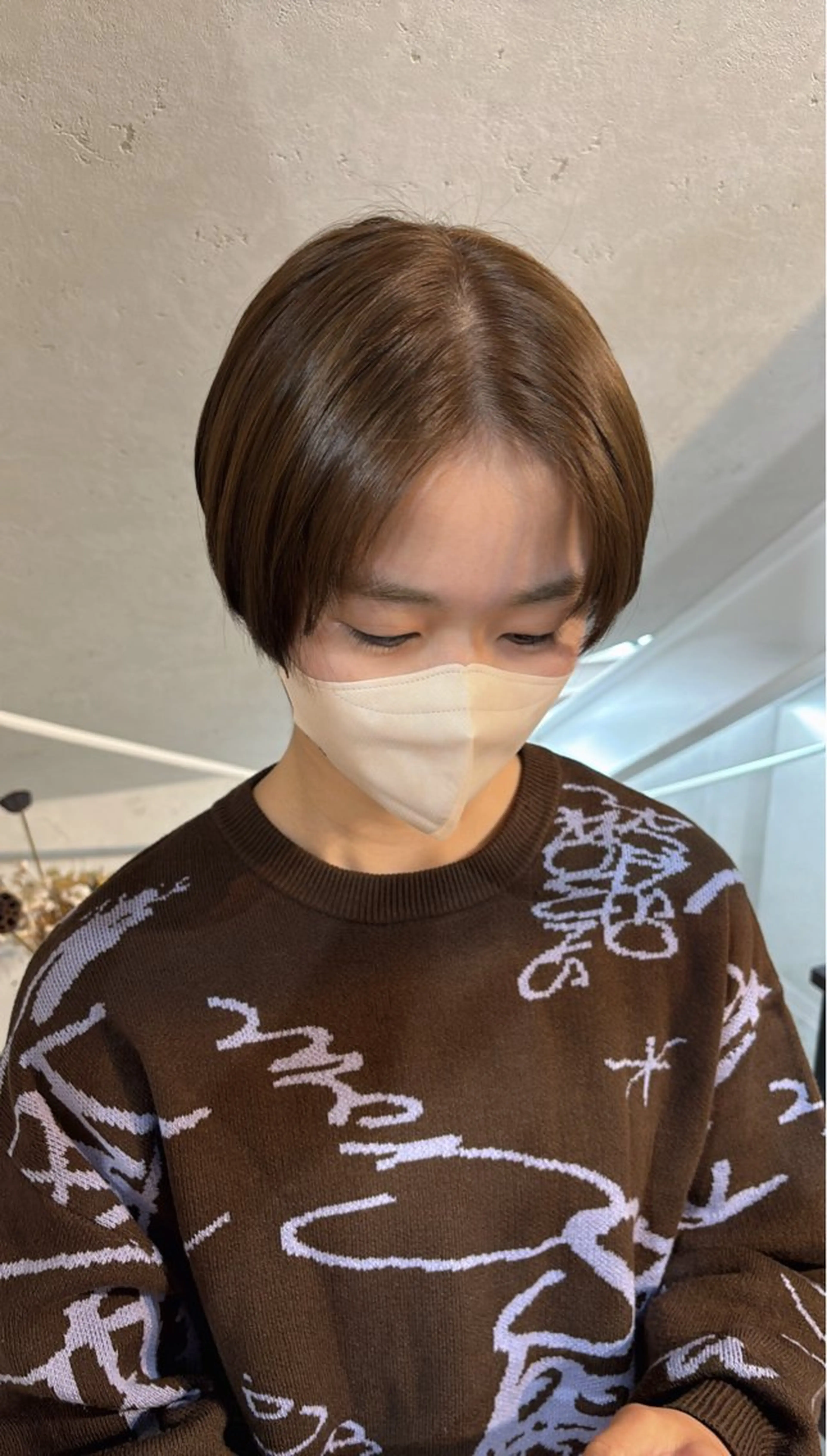 カラー mata-L23 かのんのヘアスタイル