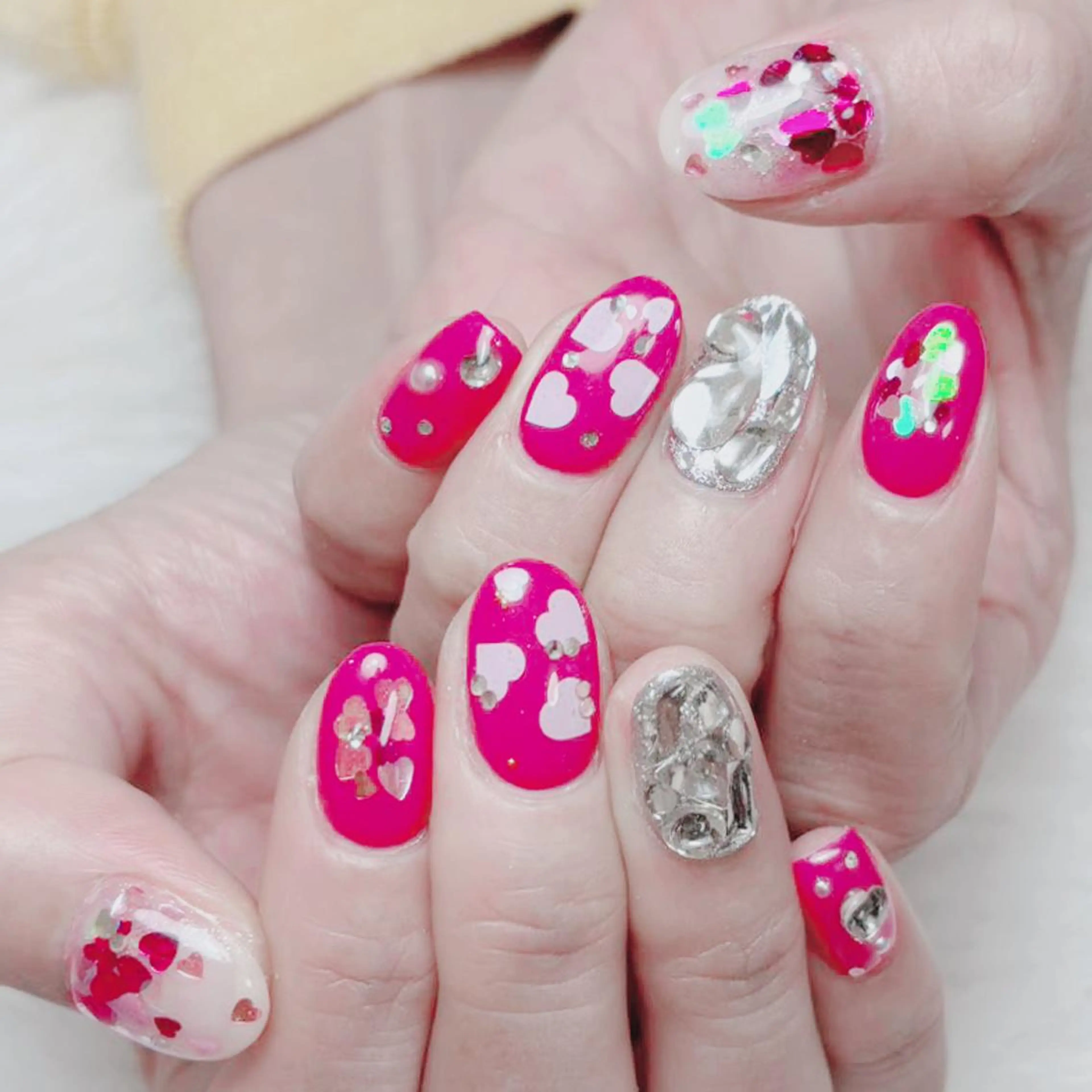 ネイル ハンドネイル ハンドケア DEMAIN- 🕊️研修のネイルデザイン