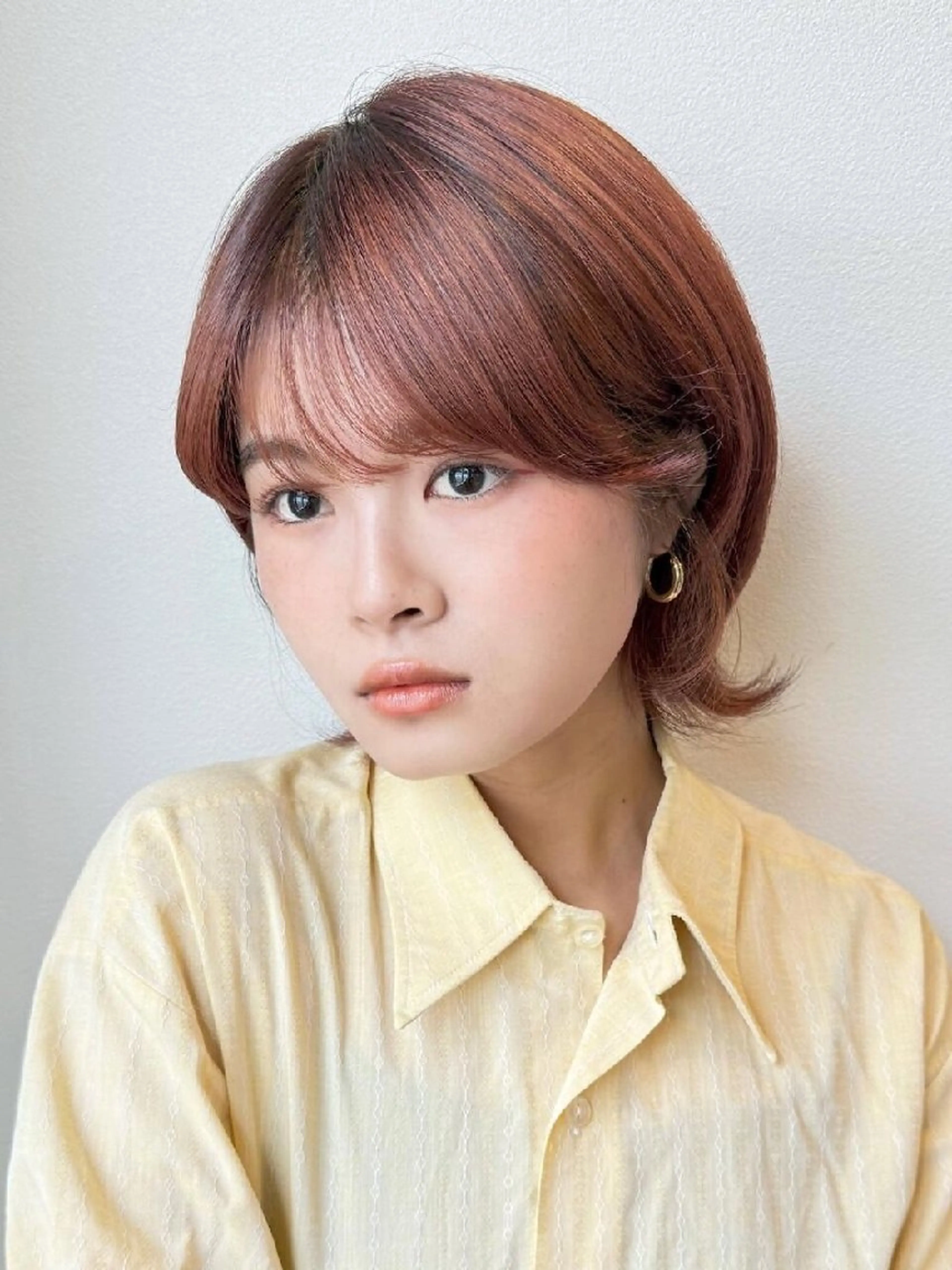 カラー ショート 吉本 敬のヘアスタイル