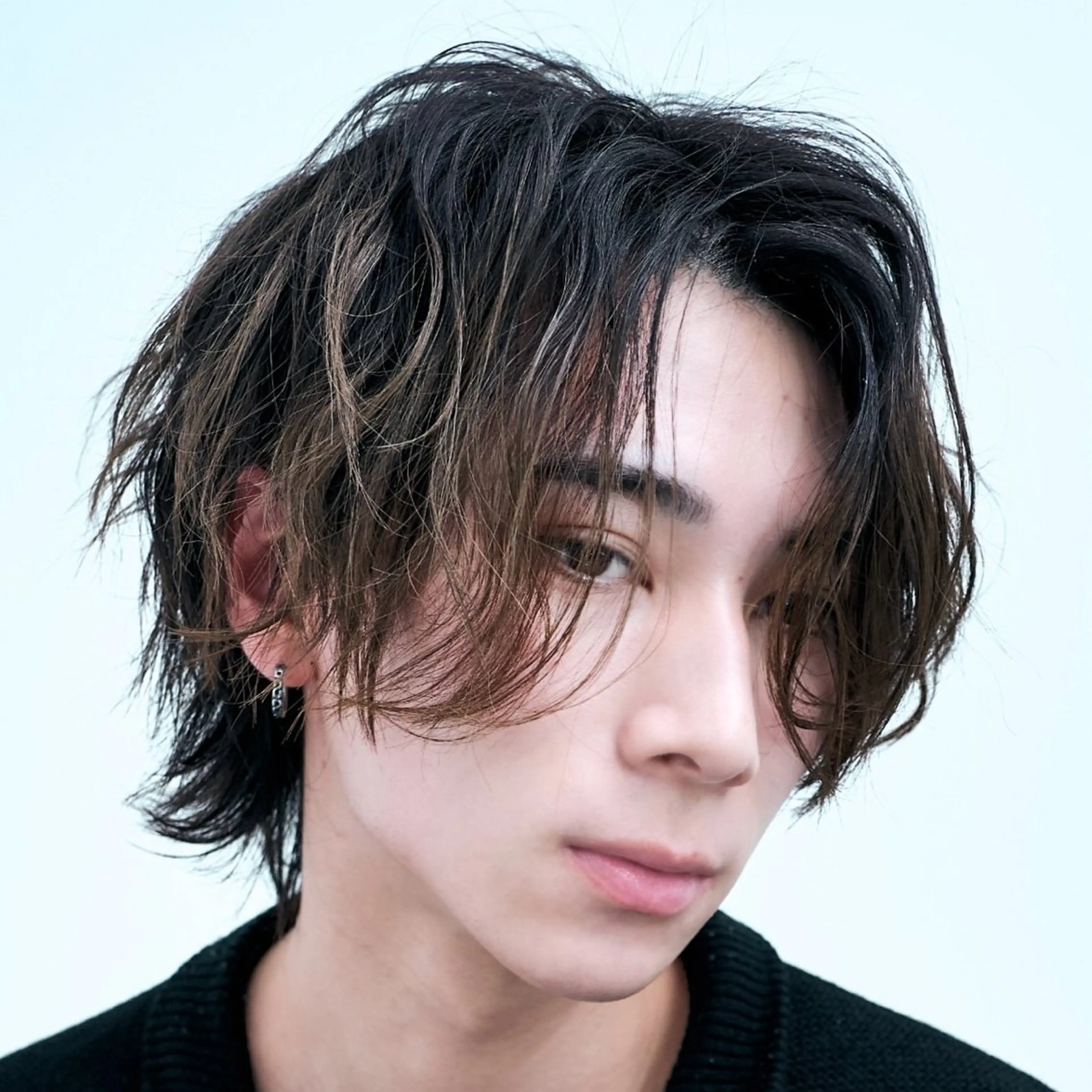 パーマ メンズ メンズブリーチ ダウンパーマ メンズハイトーン カルマパーマ メンズ韓国風 【メンズ特化✨】 縮毛矯正/千原涼麻のヘアスタイル