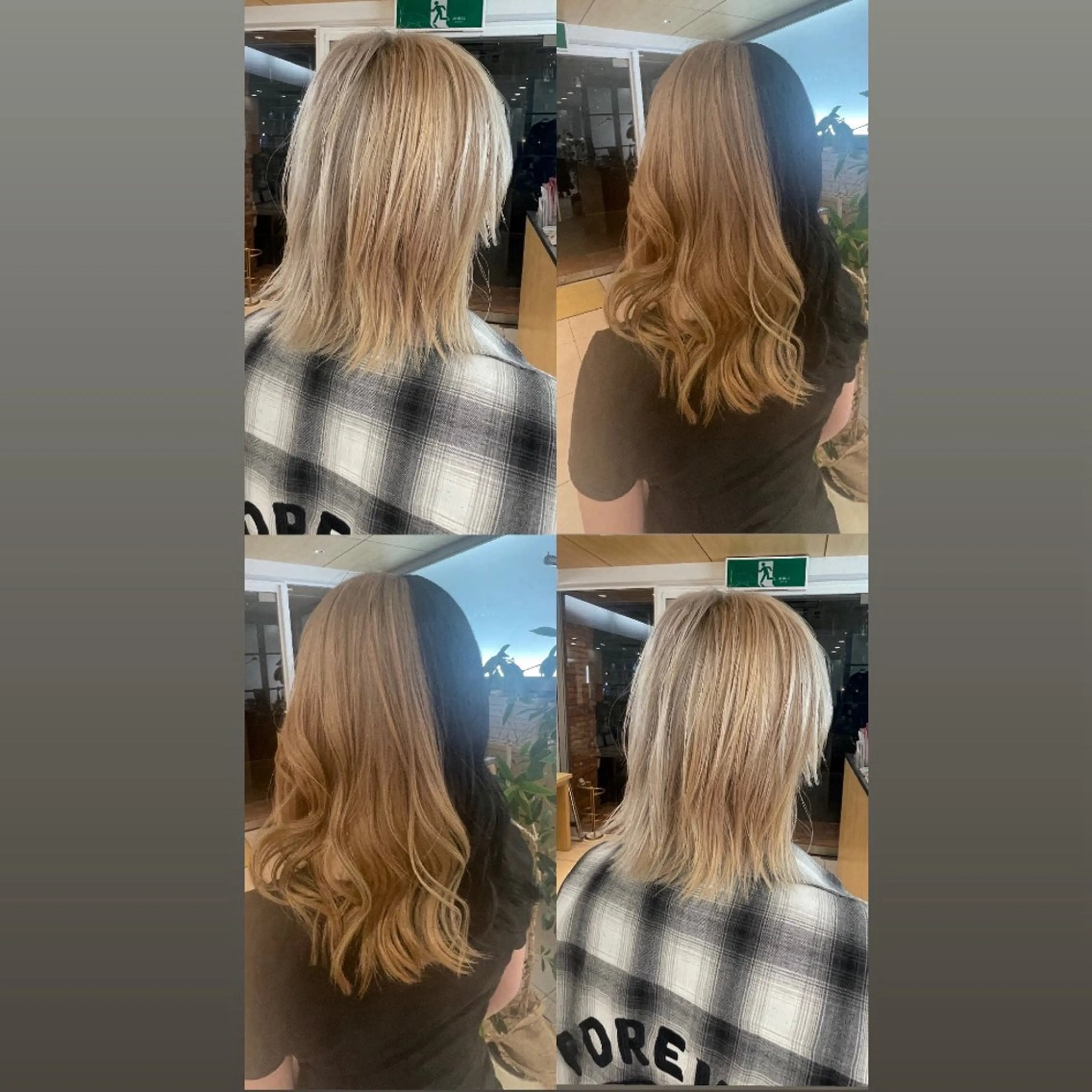 ロング ヘアカラー ❤︎韓国レイヤー❤︎ アカリのヘアスタイル