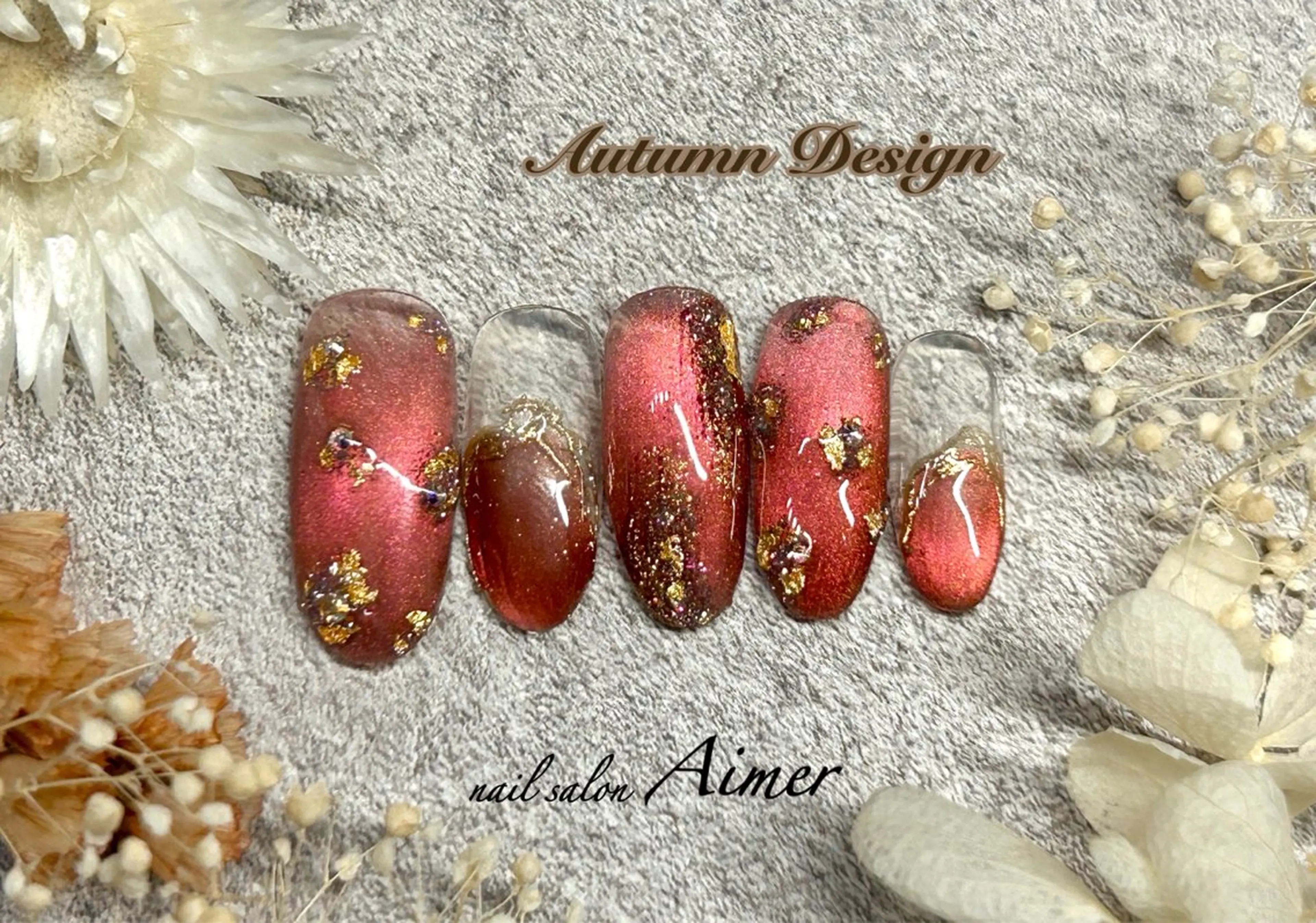 ネイル ハンドネイル nail salon Aimerのネイルデザイン
