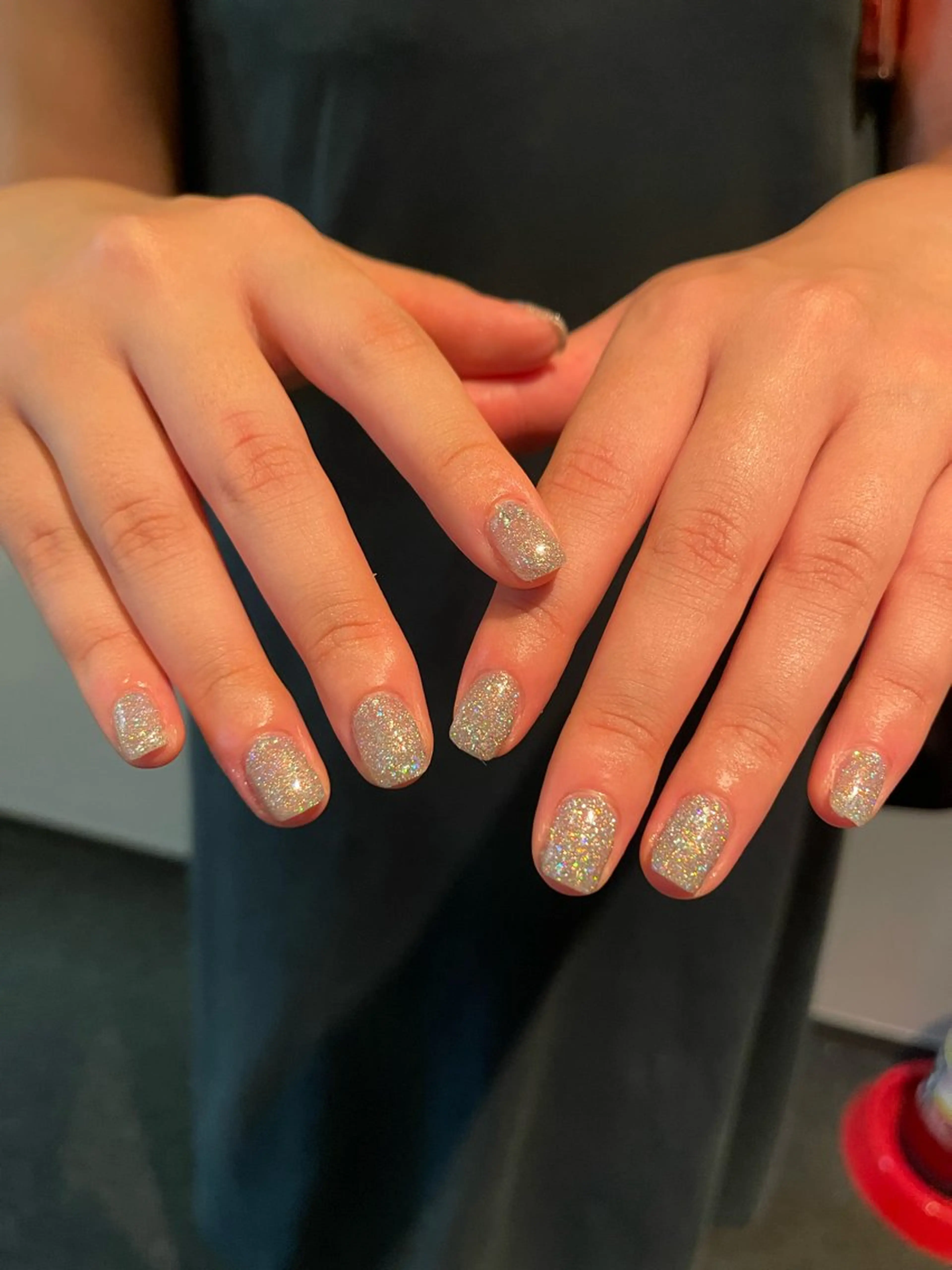 ネイル グラデーション ラメ(グリッター) マグネットネイル ミラーネイル ニュアンスネイル ハンドネイル 波 なみのネイルデザイン