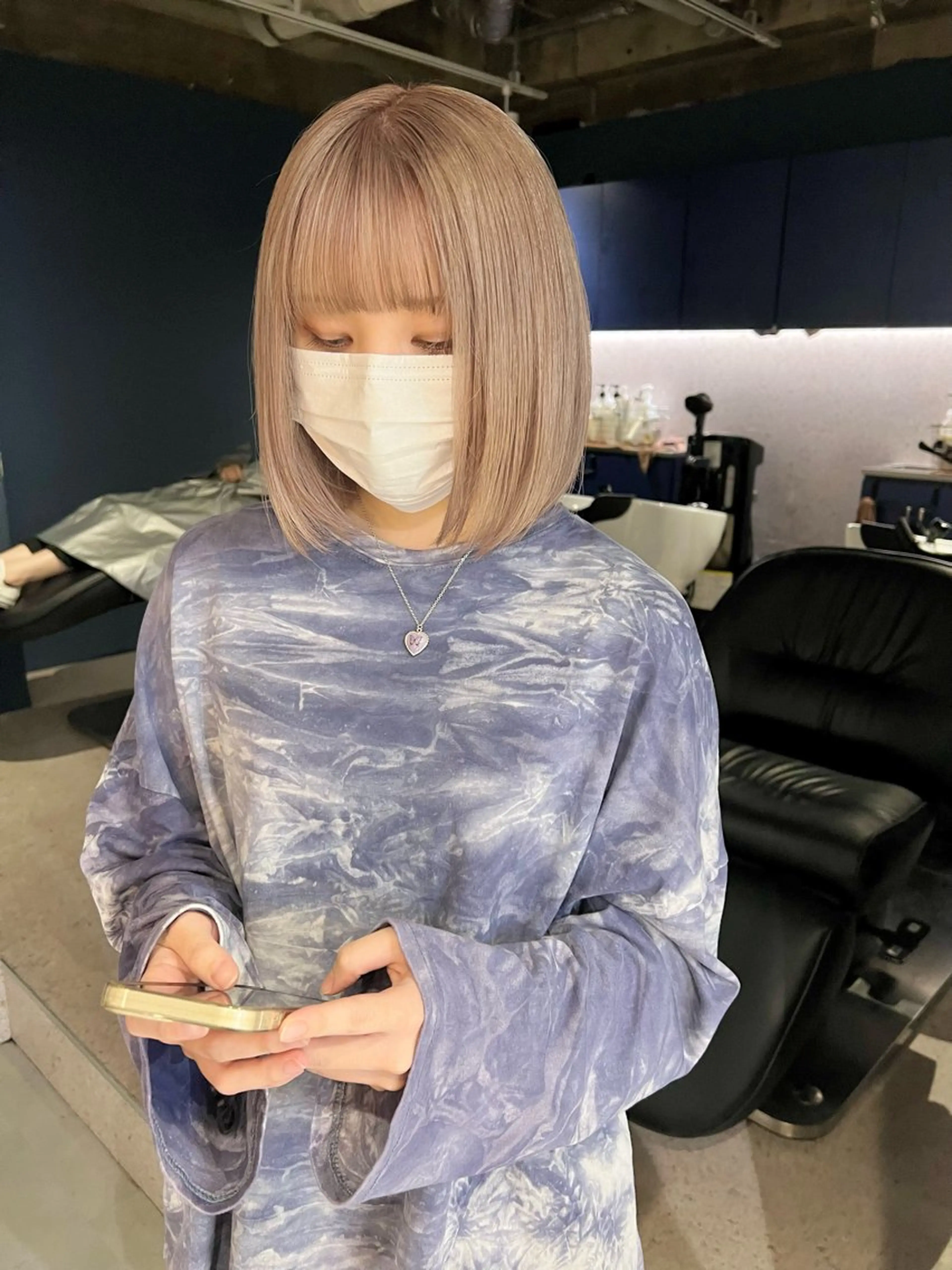 ショート ボブ 🌈ハイトーン/ボブ 長江理志🌈のヘアスタイル