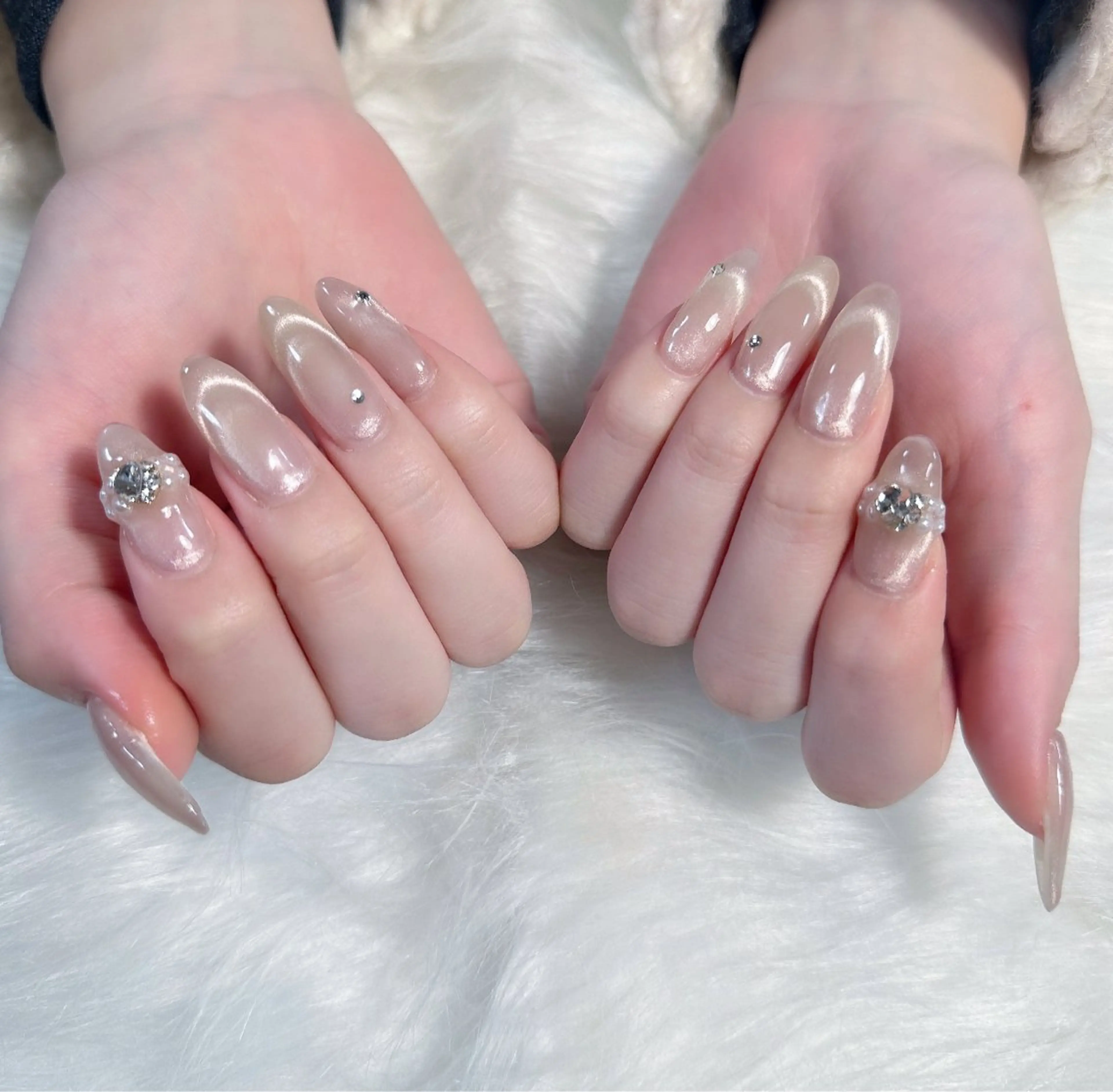 [ジェル]マグネットorミラーの写真