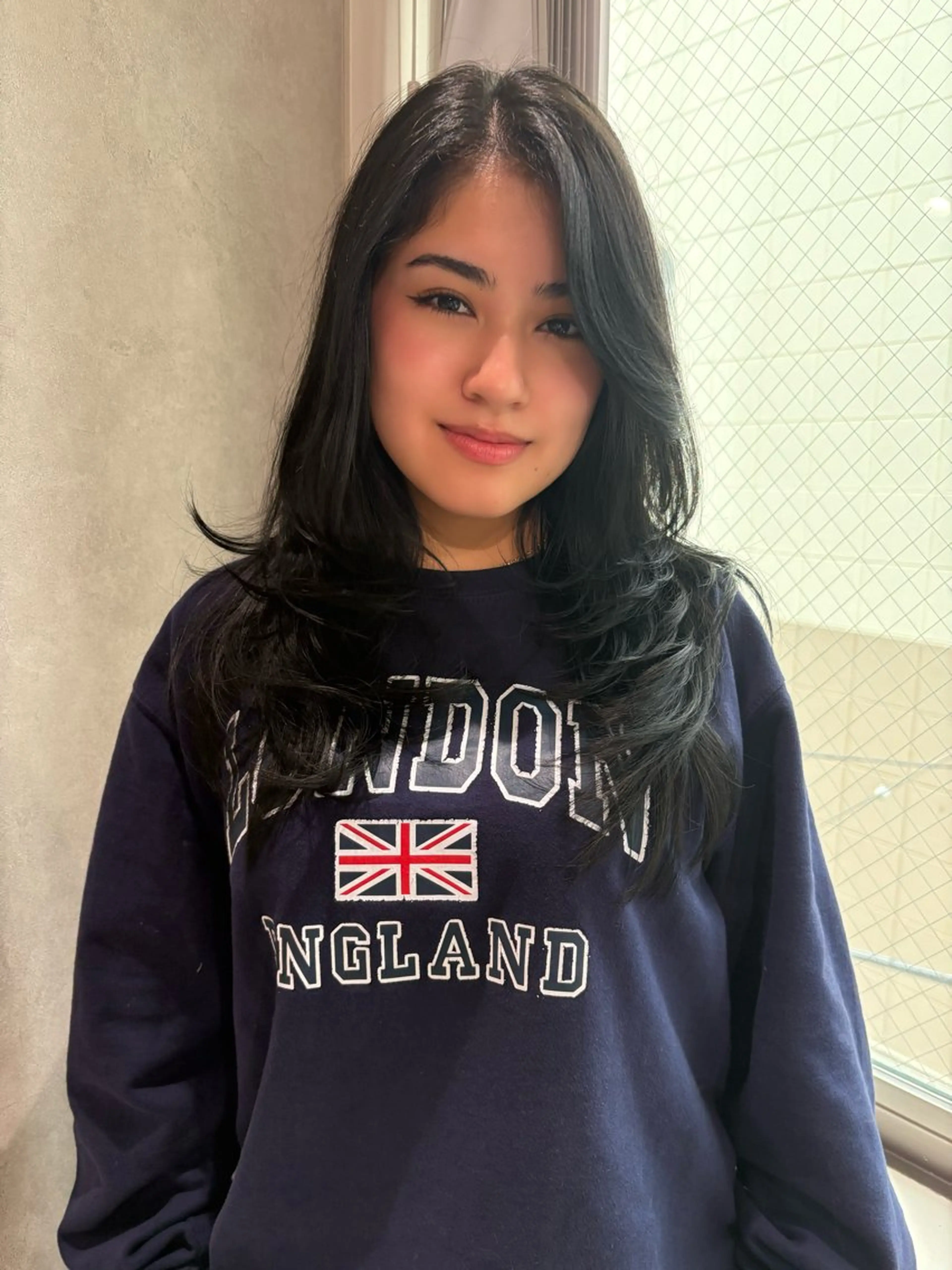 カラー ヘアカラー 透明感カラー/海外風 レイヤー/mao🗽のヘアスタイル