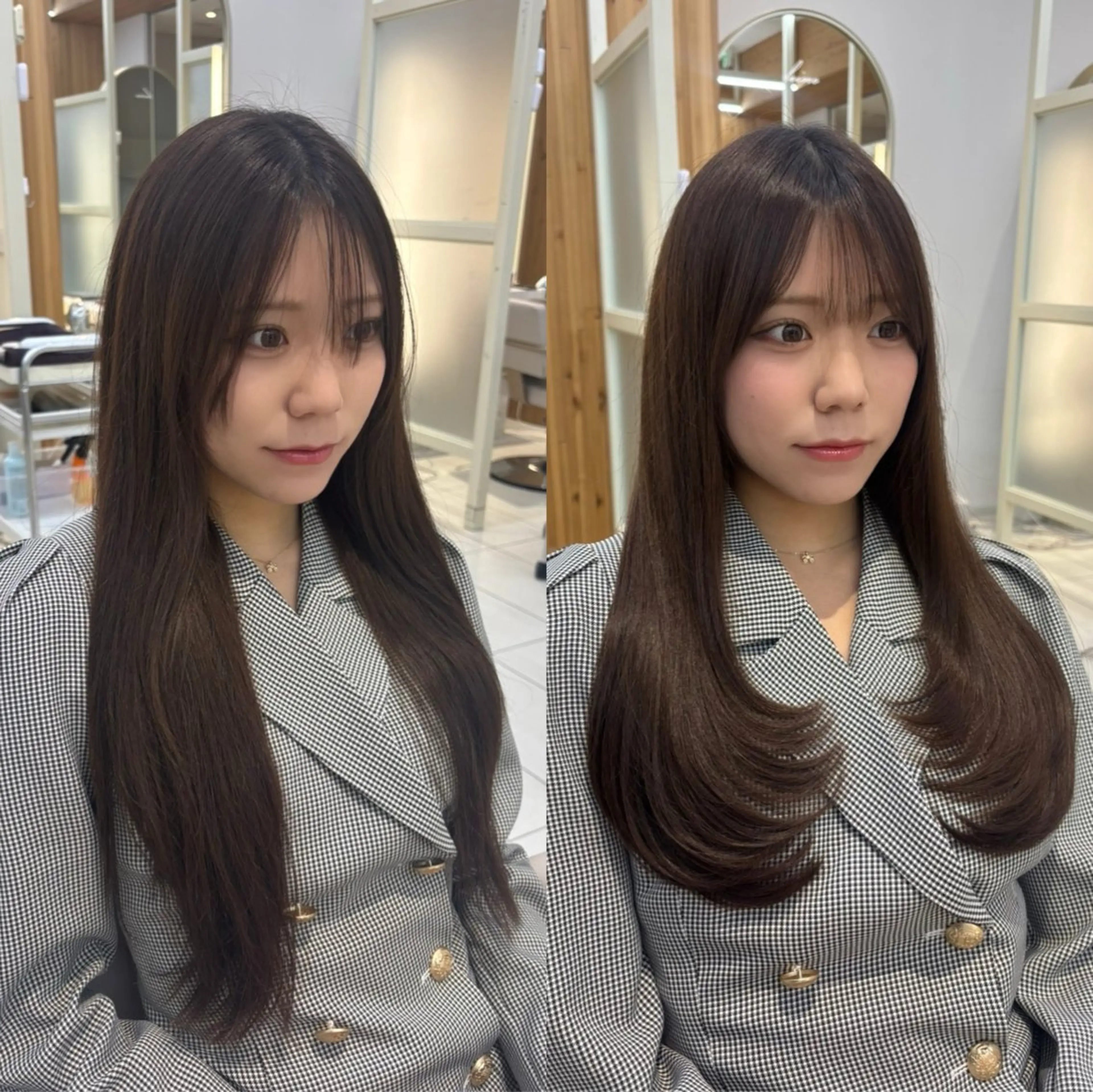 ロング 鈴木 彩莉のヘアスタイル