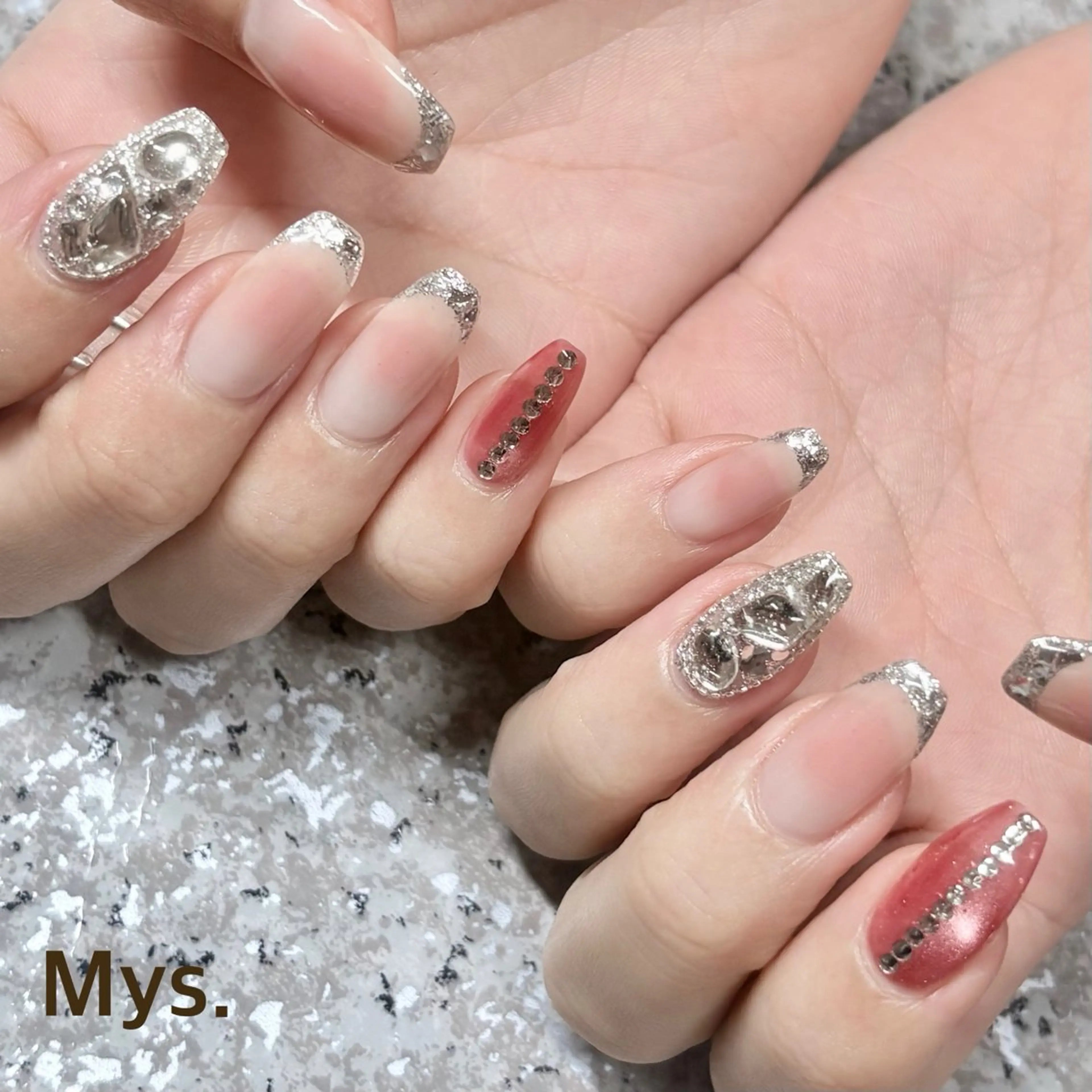 ネイル ハンドネイル Mys. 三上紗紀のネイルデザイン