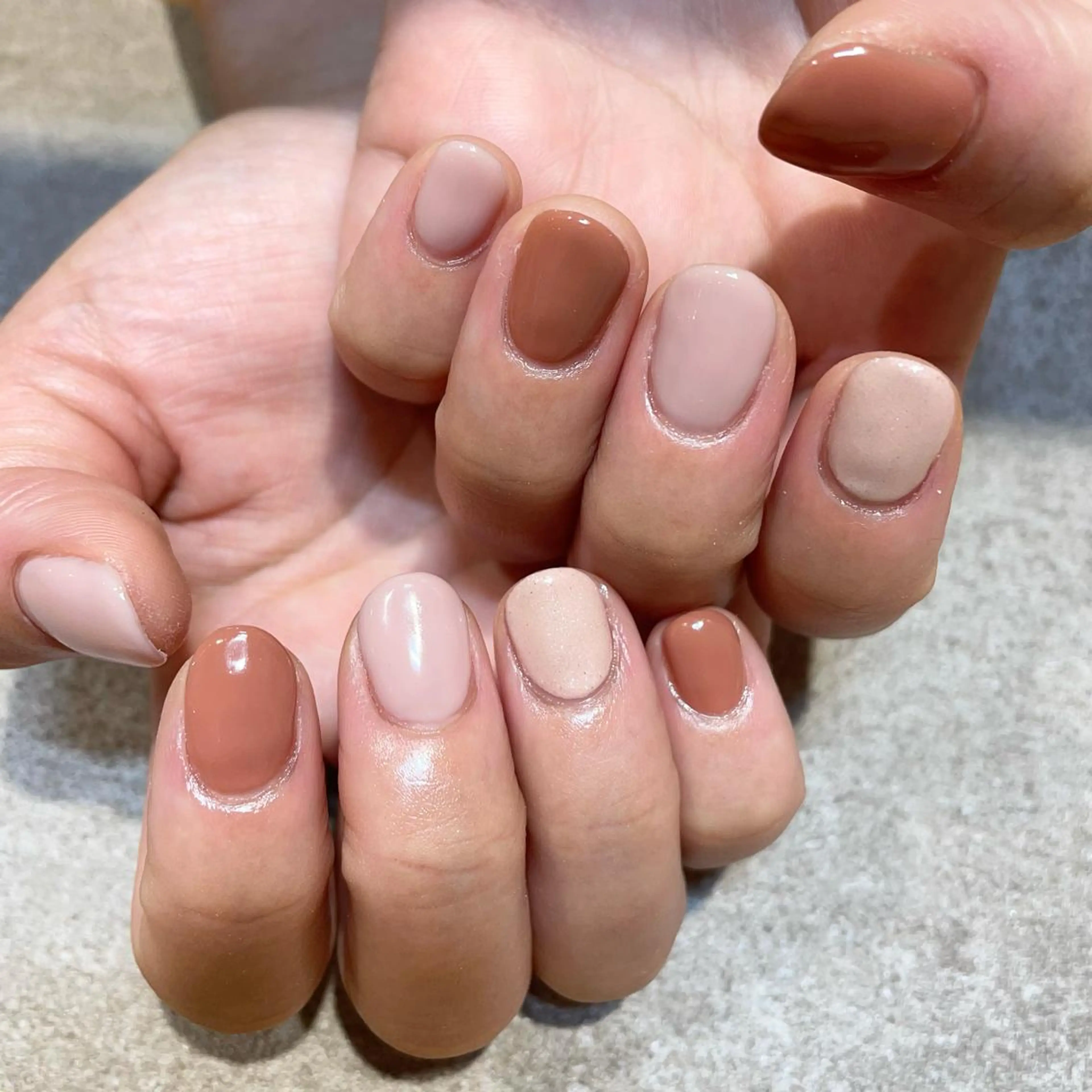 ネイル ハンドネイル amiLe 🎀yuunaのネイルデザイン