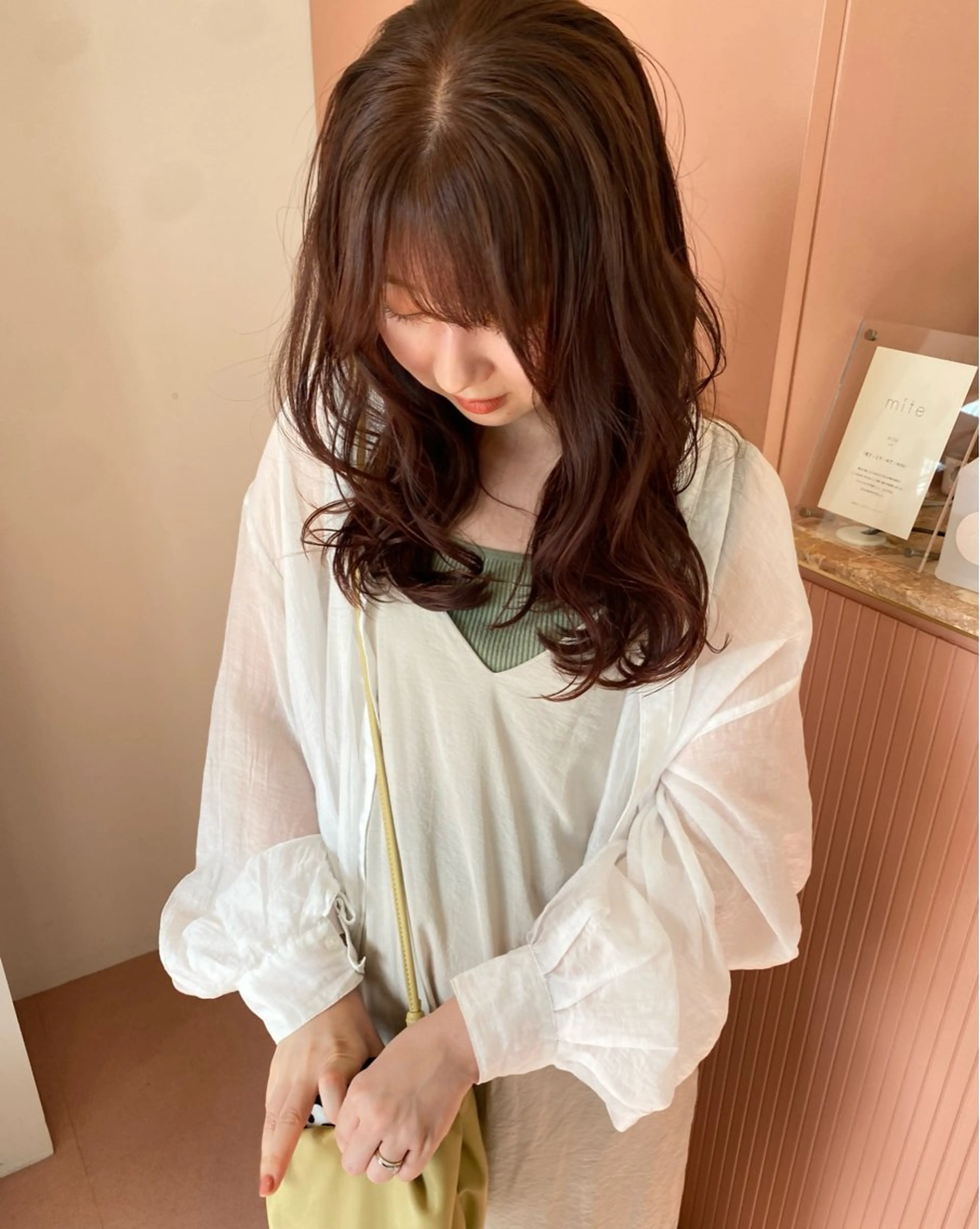 セミロング ヘアアレンジ akim kaminoke所属・矢場町 🌟yopiのヘアスタイル