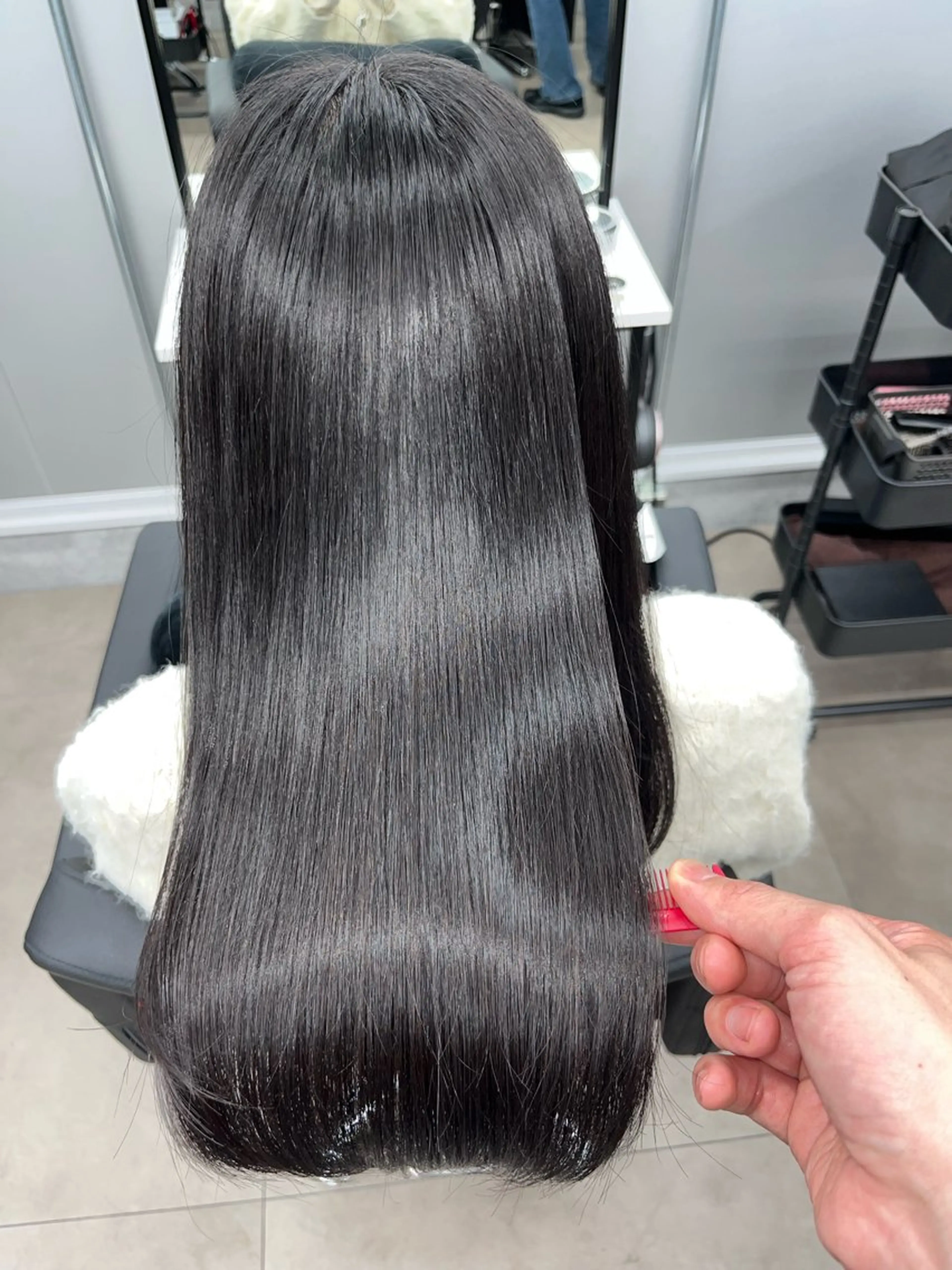 ロング カラー パーマ 🌈艶髪/髪質改善 新宿itouのヘアスタイル