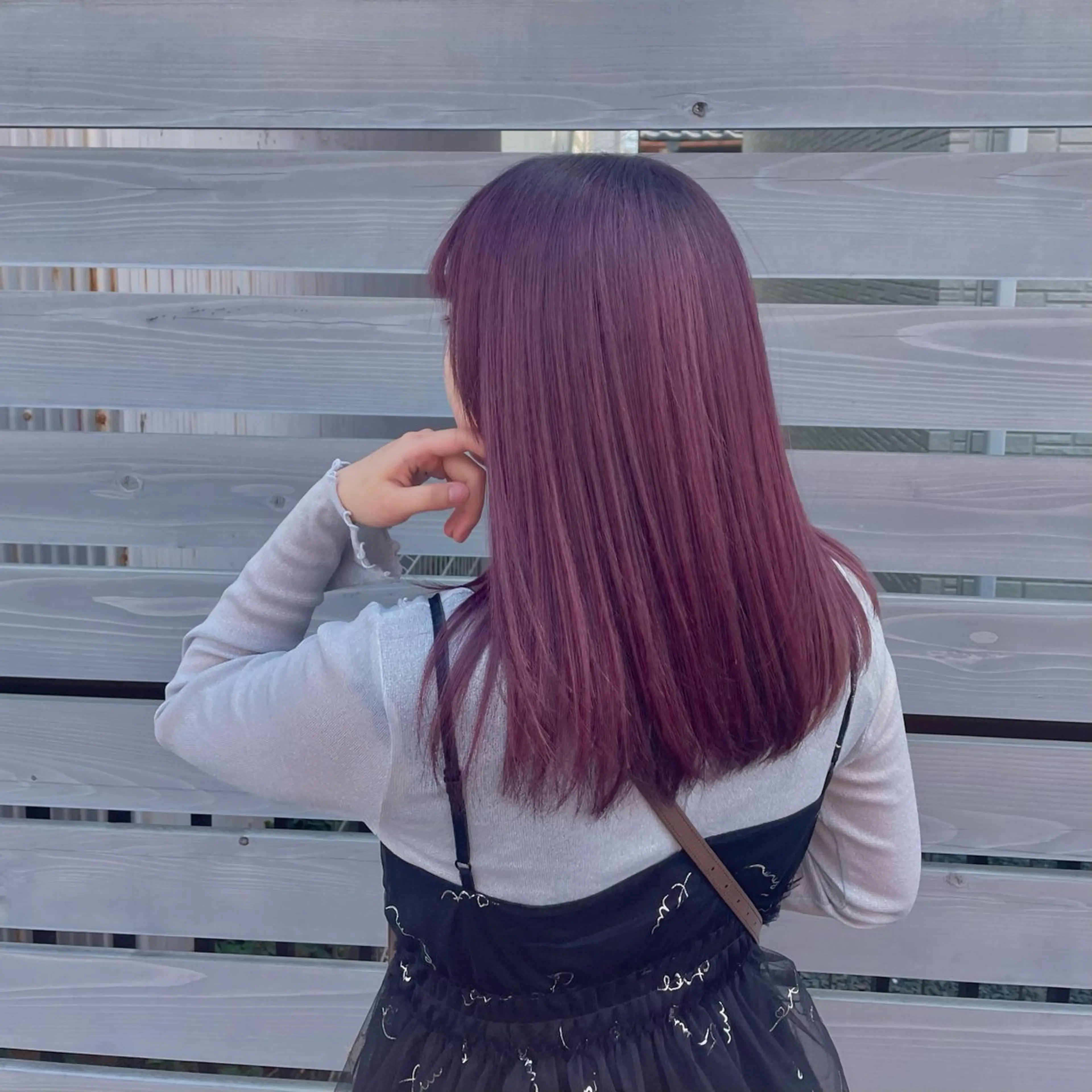 ロング ヘアカラー 夏向/ハイトーン /パーマのヘアスタイル