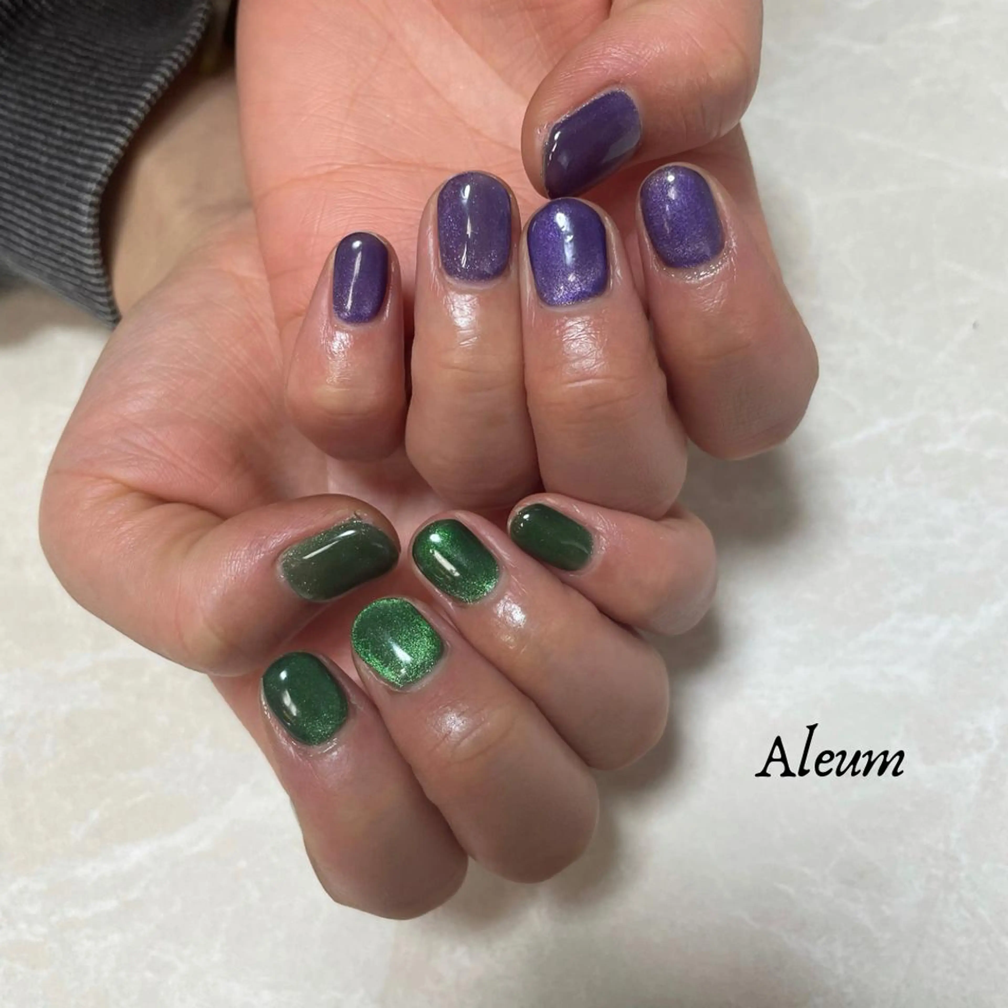 ネイル マグネットネイル Aleum所属・Nail Salon Aleumのネイルデザイン