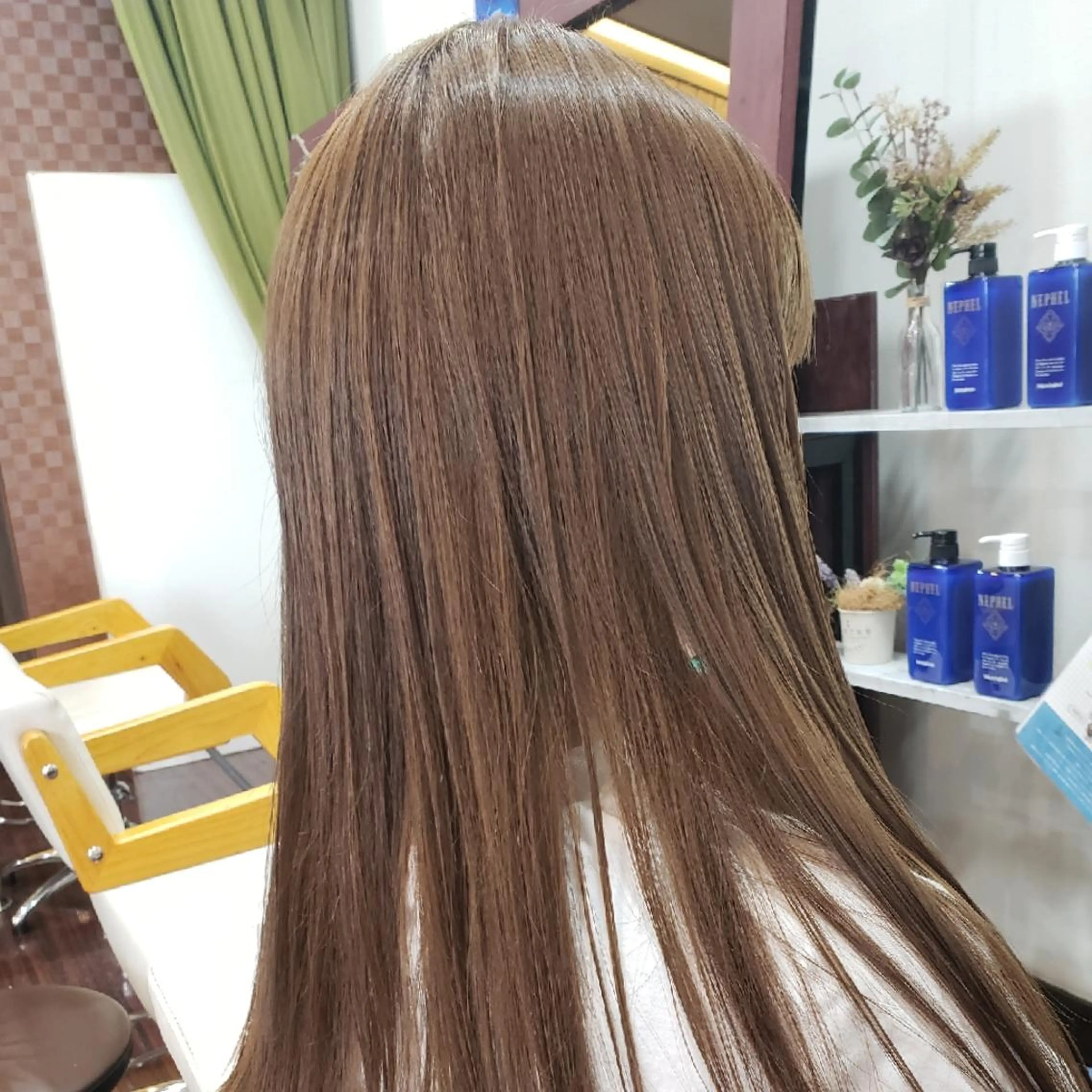 カラー Well‘s黒木🌿 レイヤー💎寒色のヘアスタイル