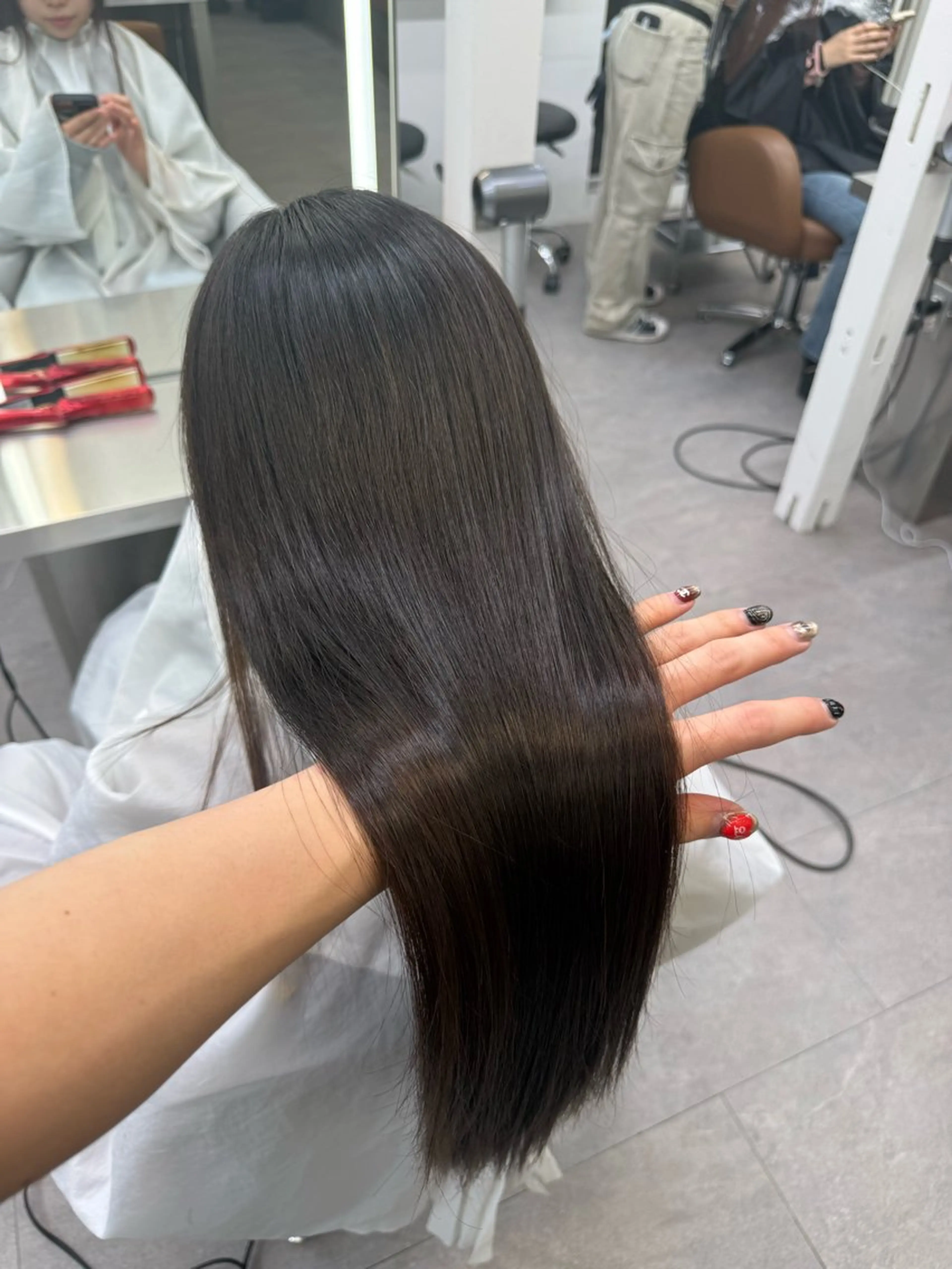 最高級ケラチン形成トリートメントの写真