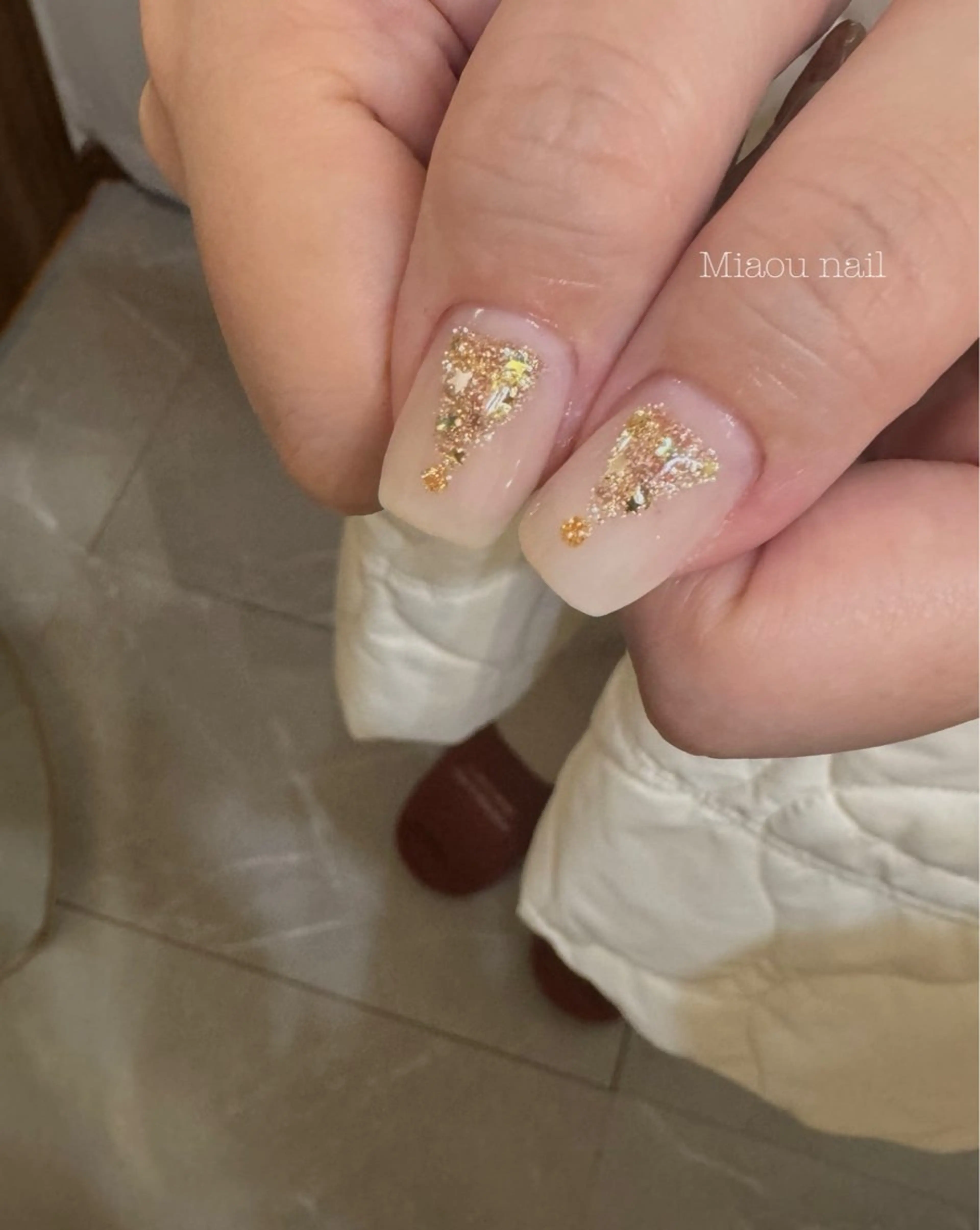 ネイル 持ち込み クリスマス Miaou nail ミャウ ネイルのネイルデザイン