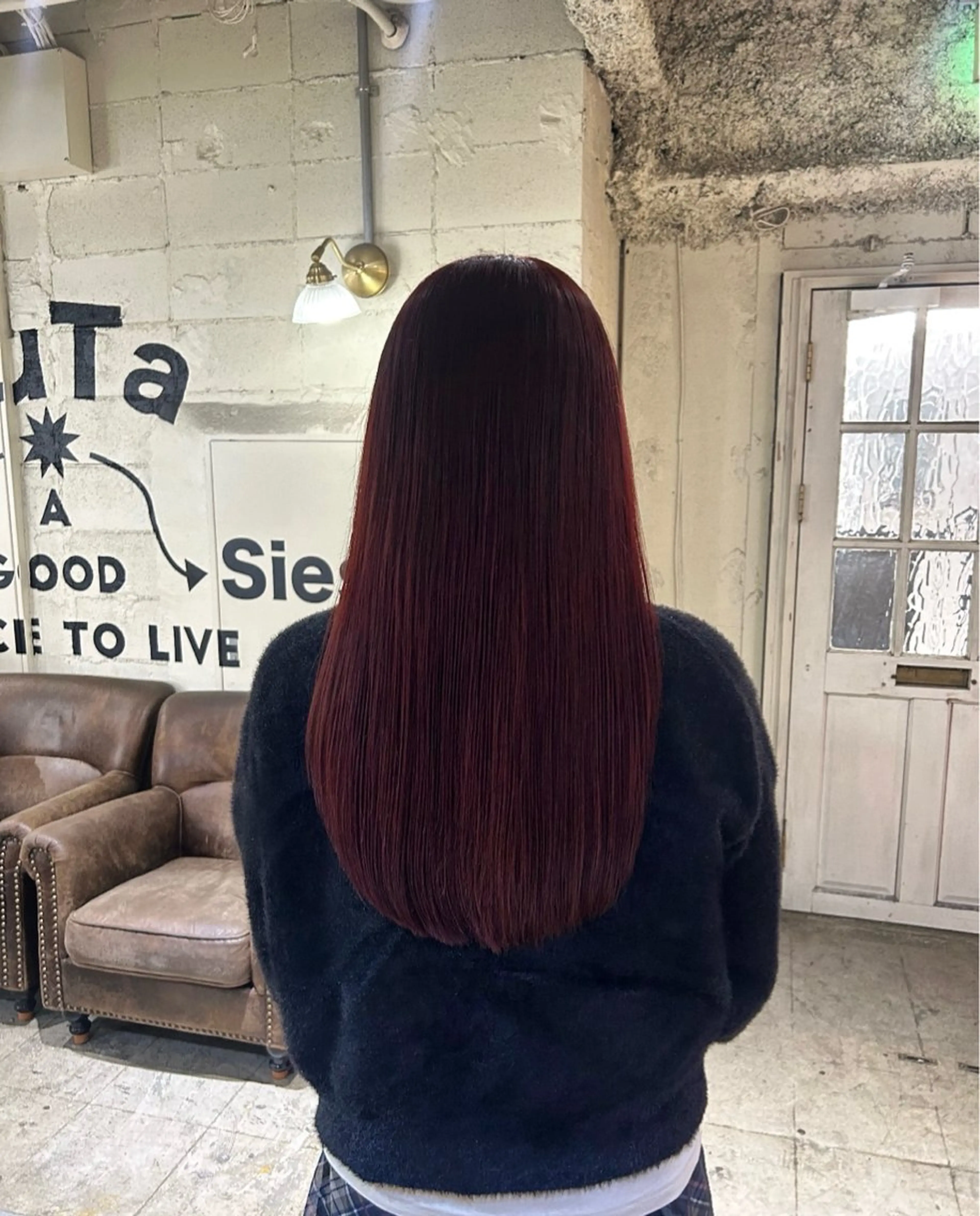 ロング カラー ヘアカラー トリートメント ☁️透明感カラー☁️ Reikaのヘアスタイル