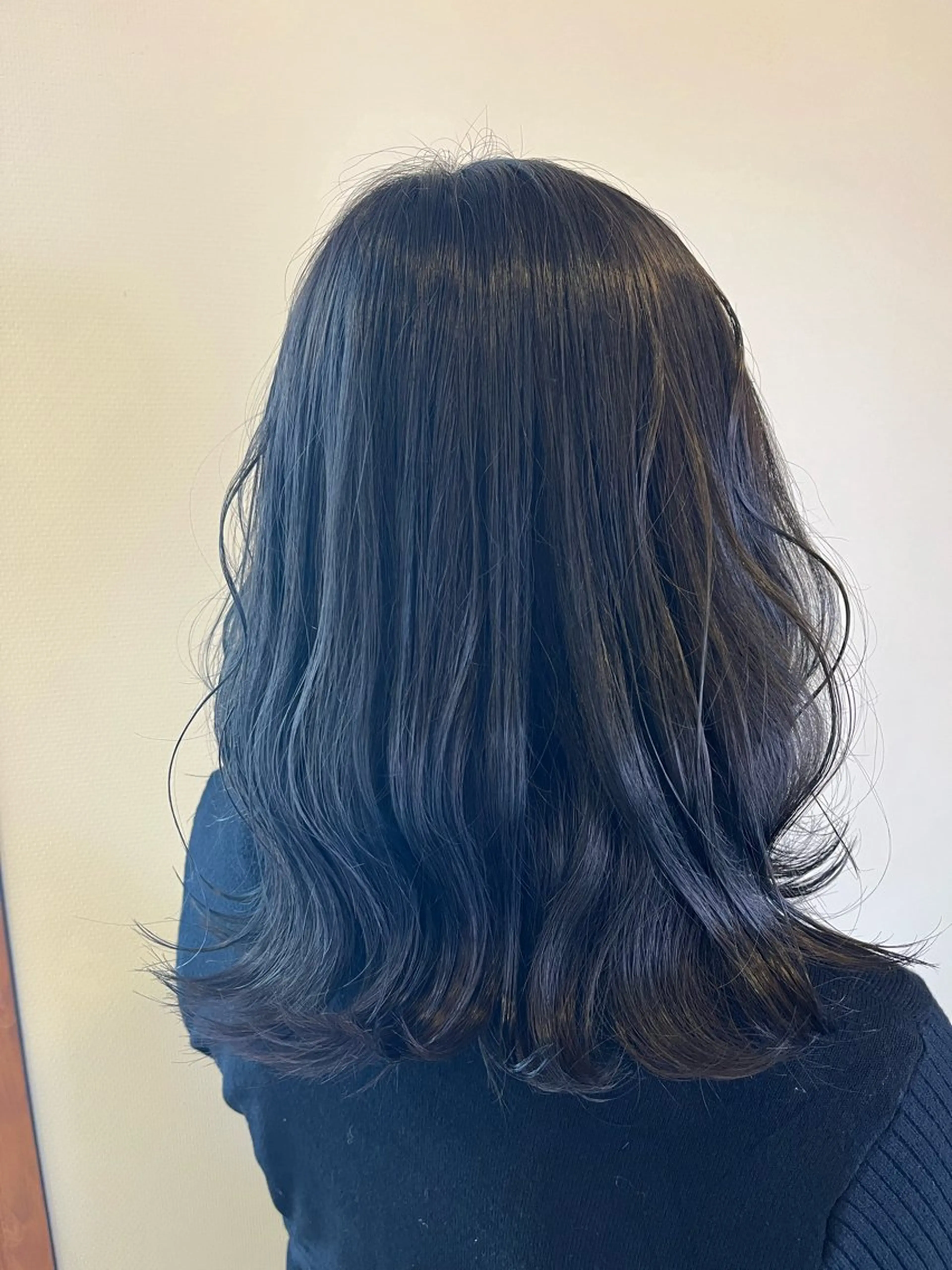 ミディアム カット ヘアカラー 西田 早輝子🍊のヘアスタイル