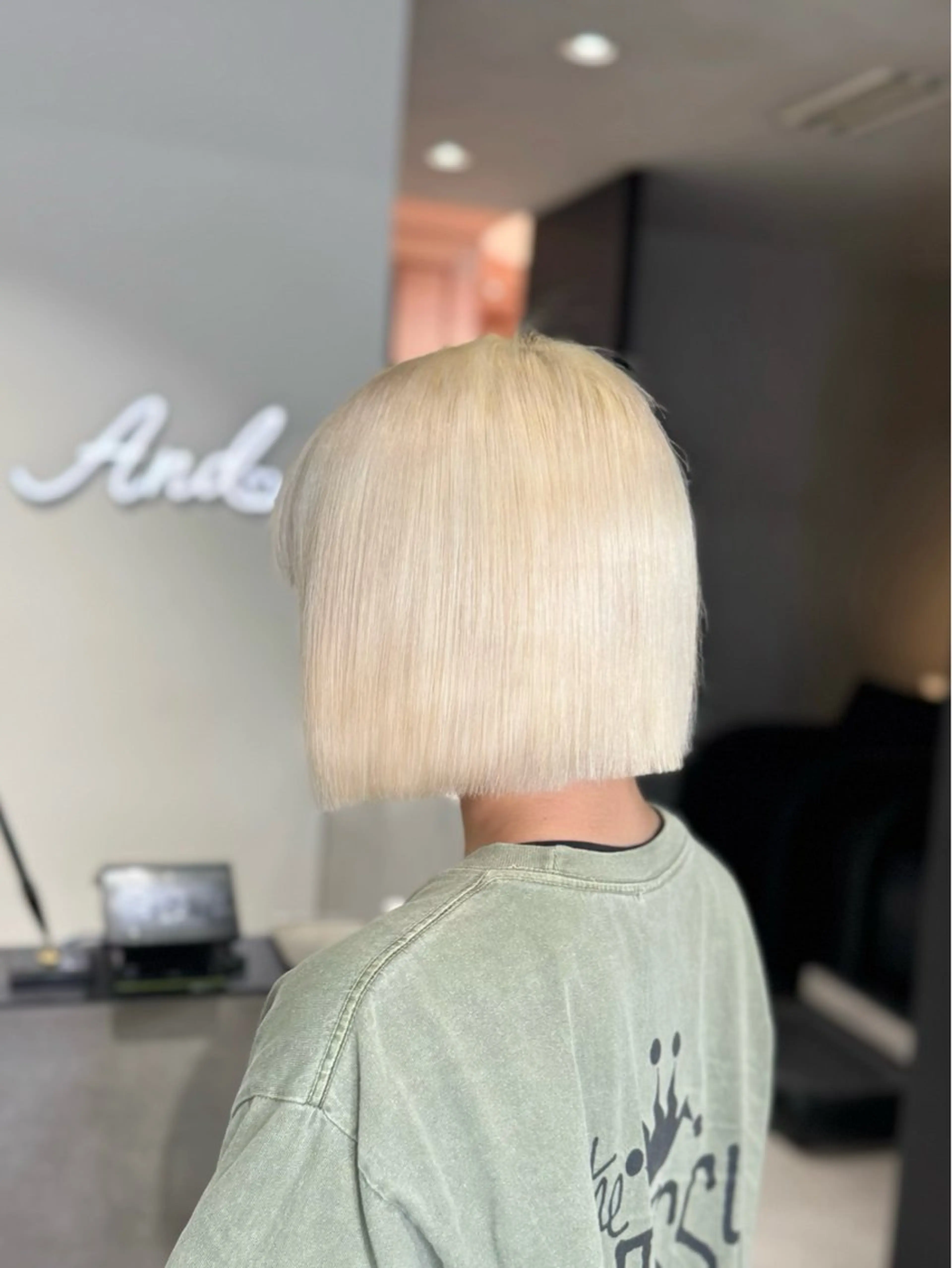 ロング カラー ヘアカラー 🇰🇷韓国風ハイ トーンKANA🖤のヘアスタイル