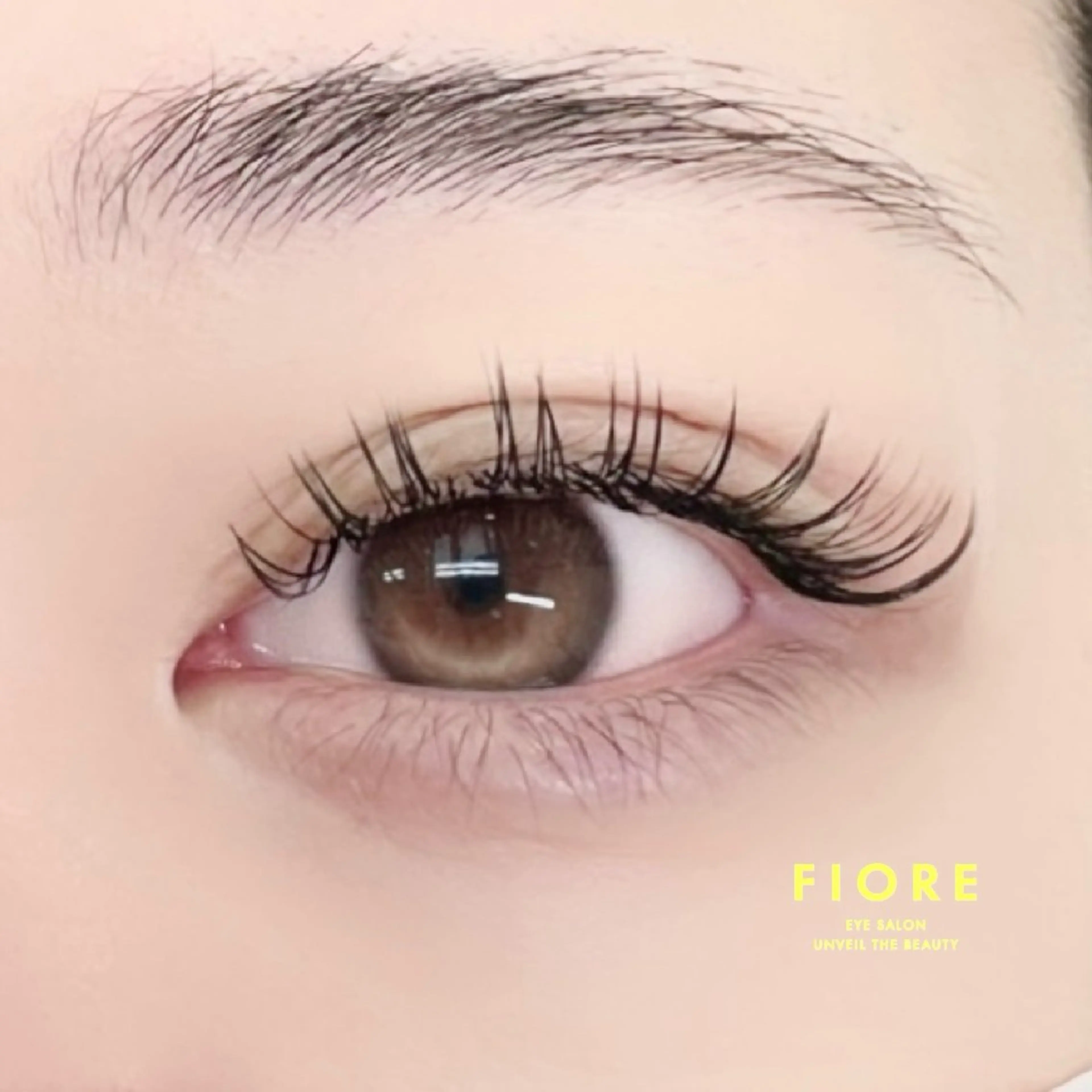 マツエク・マツパ フラットラッシュ マツエク FIORE フィオレ 大門 浜松町のマツエク・マツパデザイン