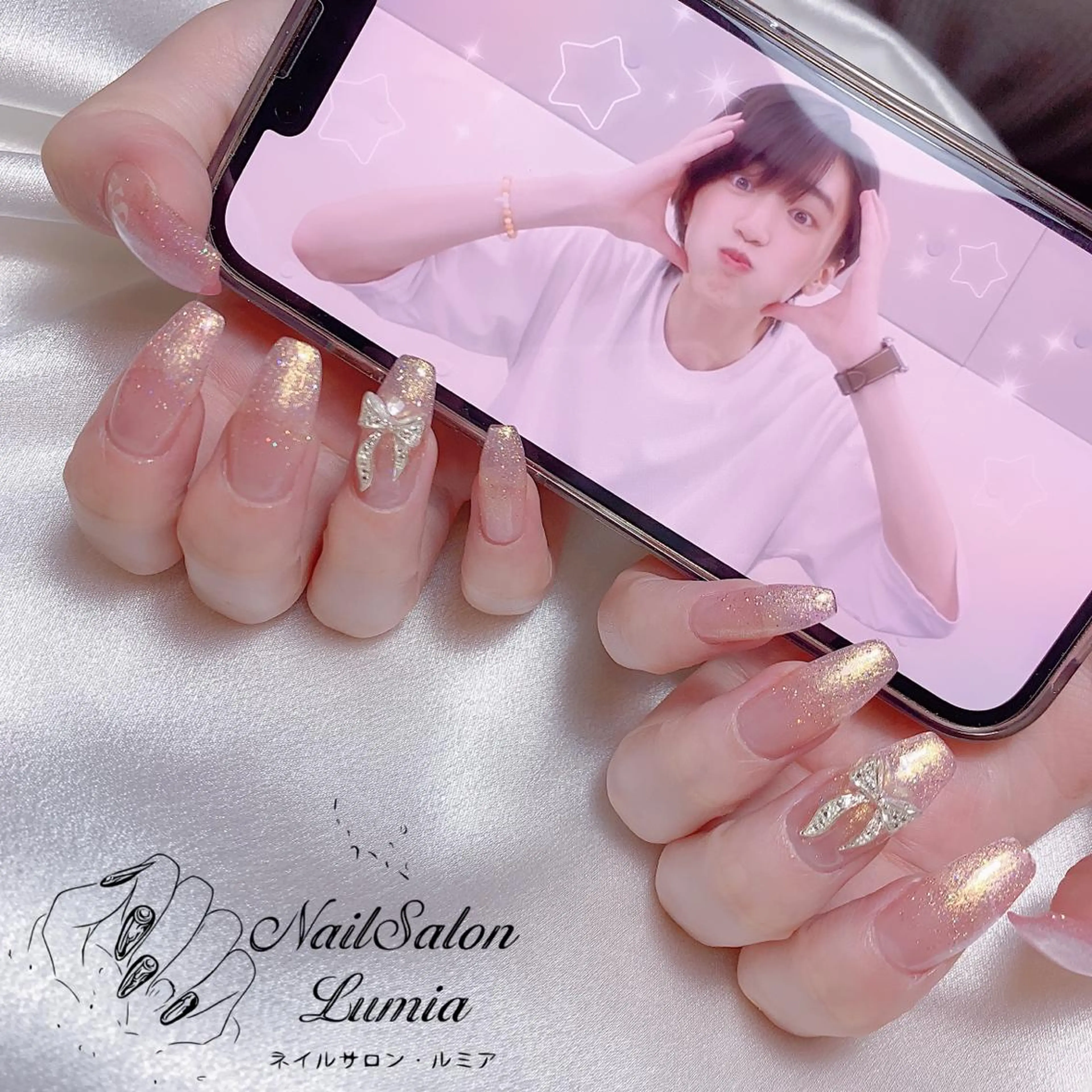 ネイル ハンドネイル ネイルサロン ルミア Lumia 店長のネイルデザイン