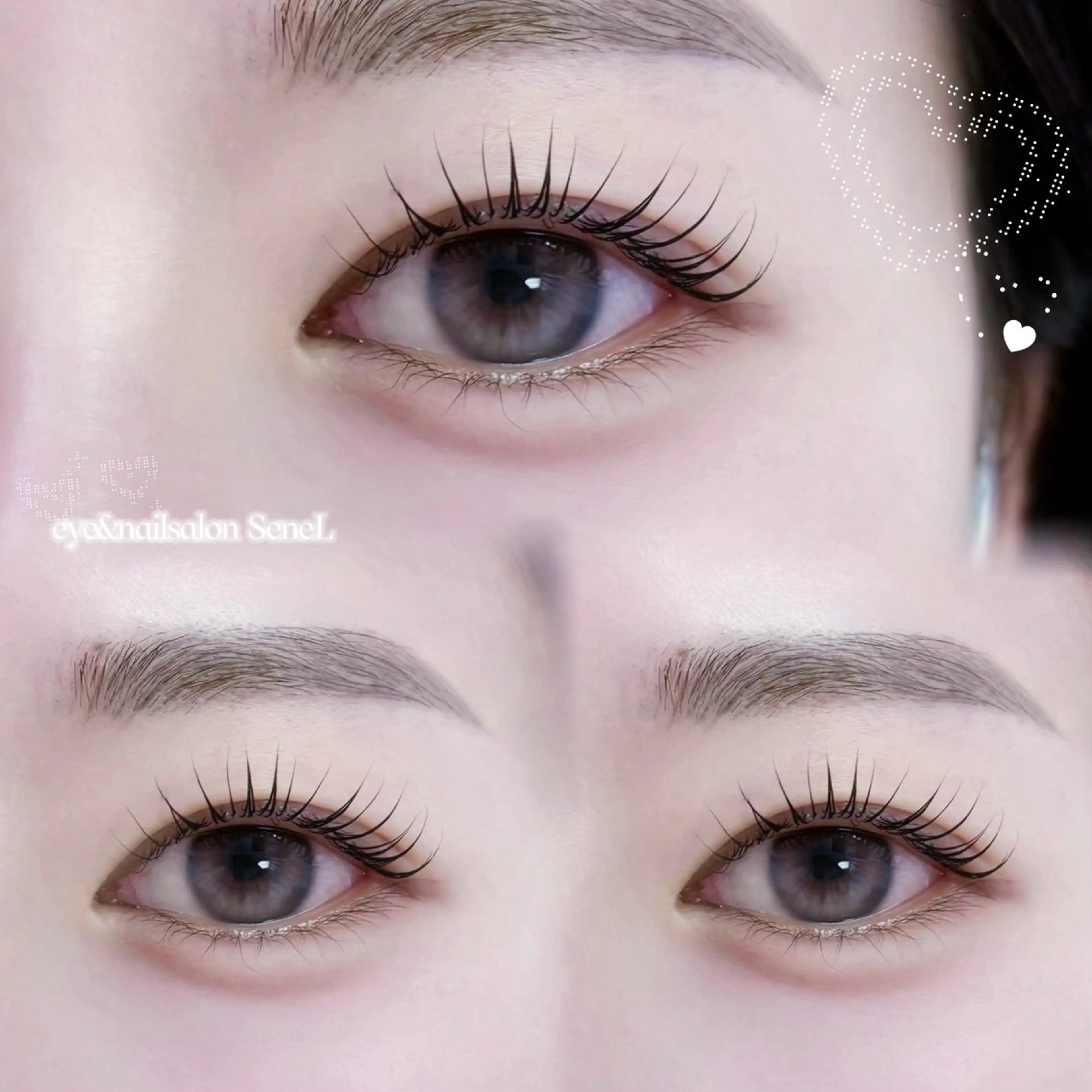 マツエク・マツパ milimili所属・𝐍𝐀𝐍𝐀 ⟡.·のマツエク・マツパデザイン