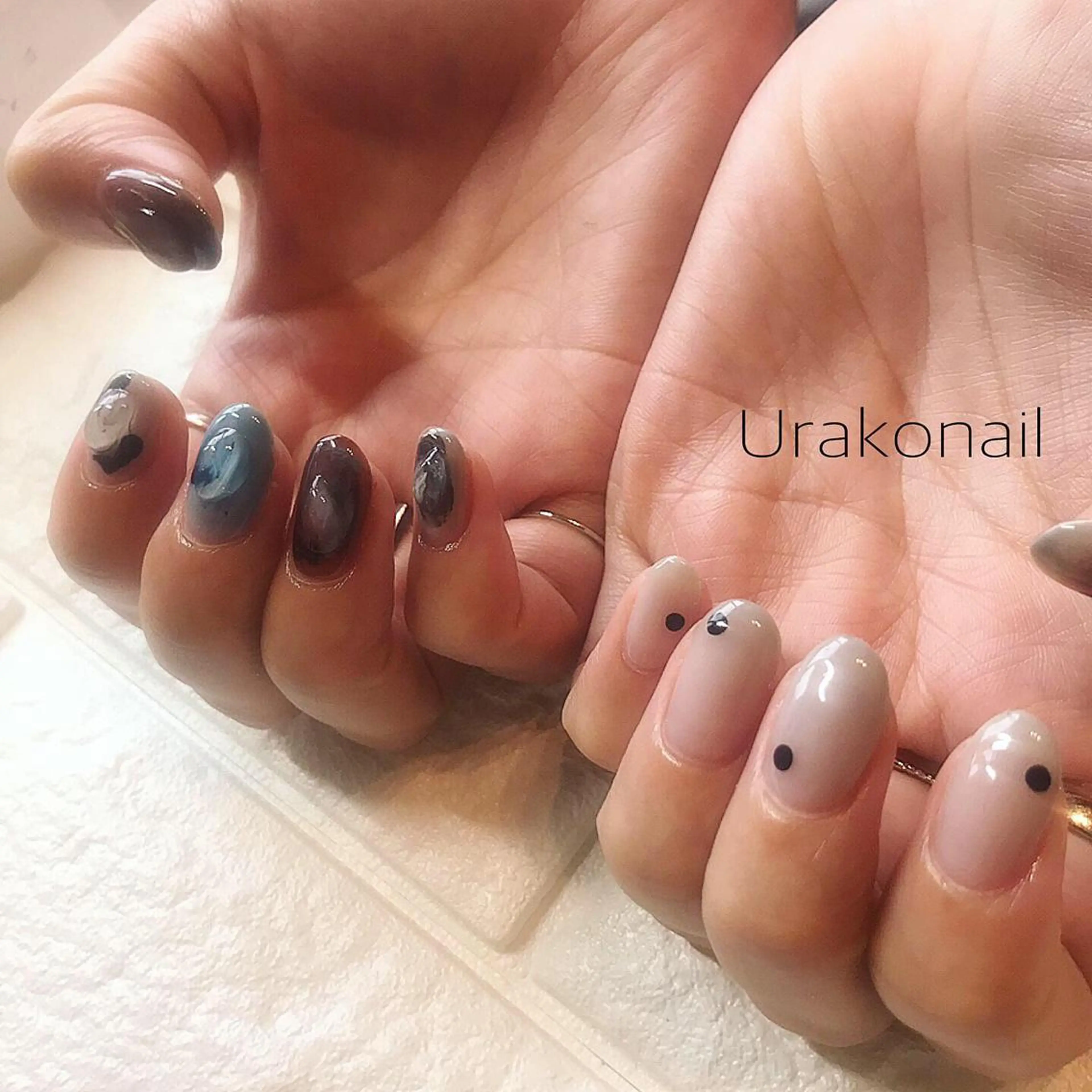 ネイル ハンドネイル UrakoNail 《nail》のネイルデザイン