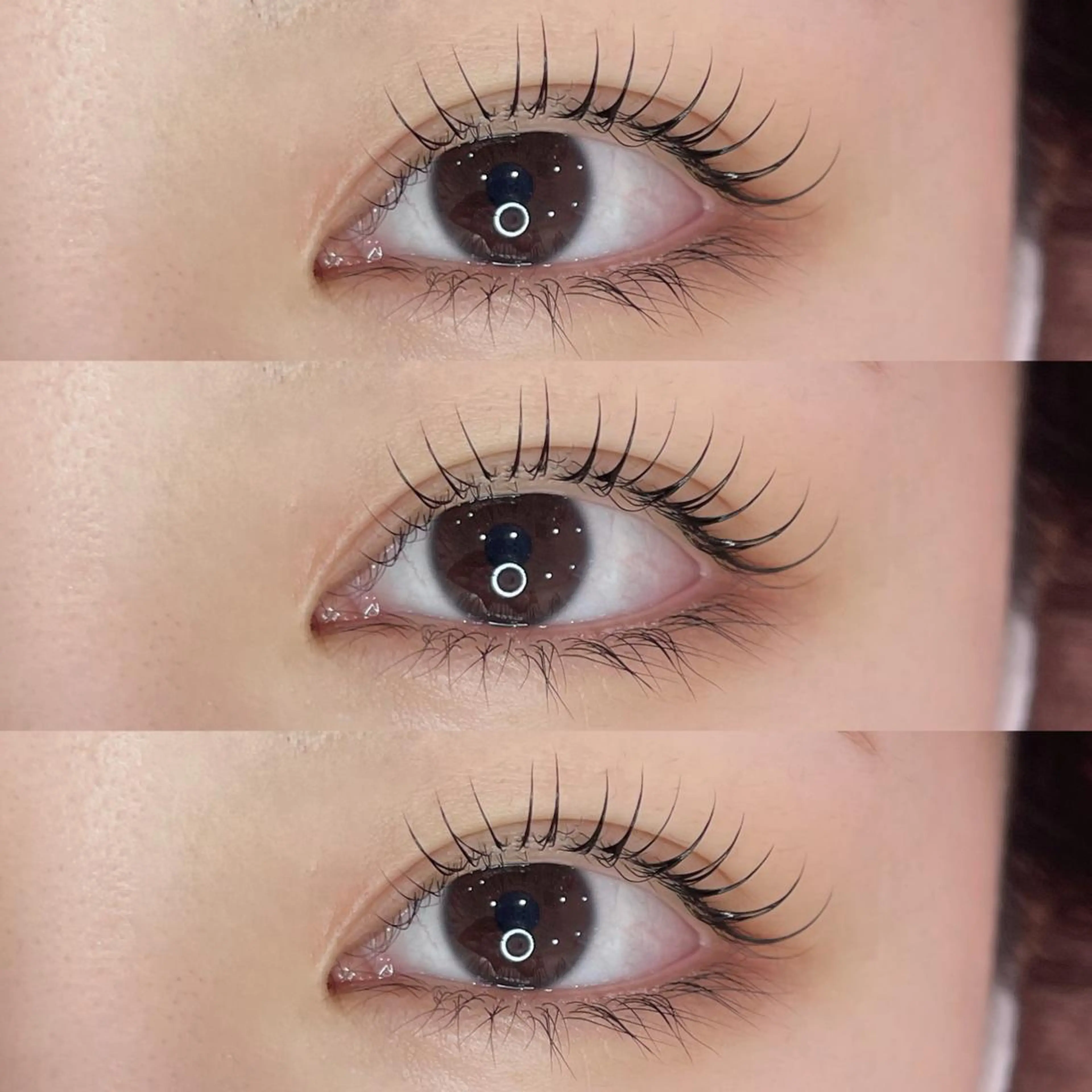 マツエク・マツパ マツパ アイラッシュリゾートカハラ 国立店所属・Kahala 無料練習モデルのマツエク・マツパデザイン