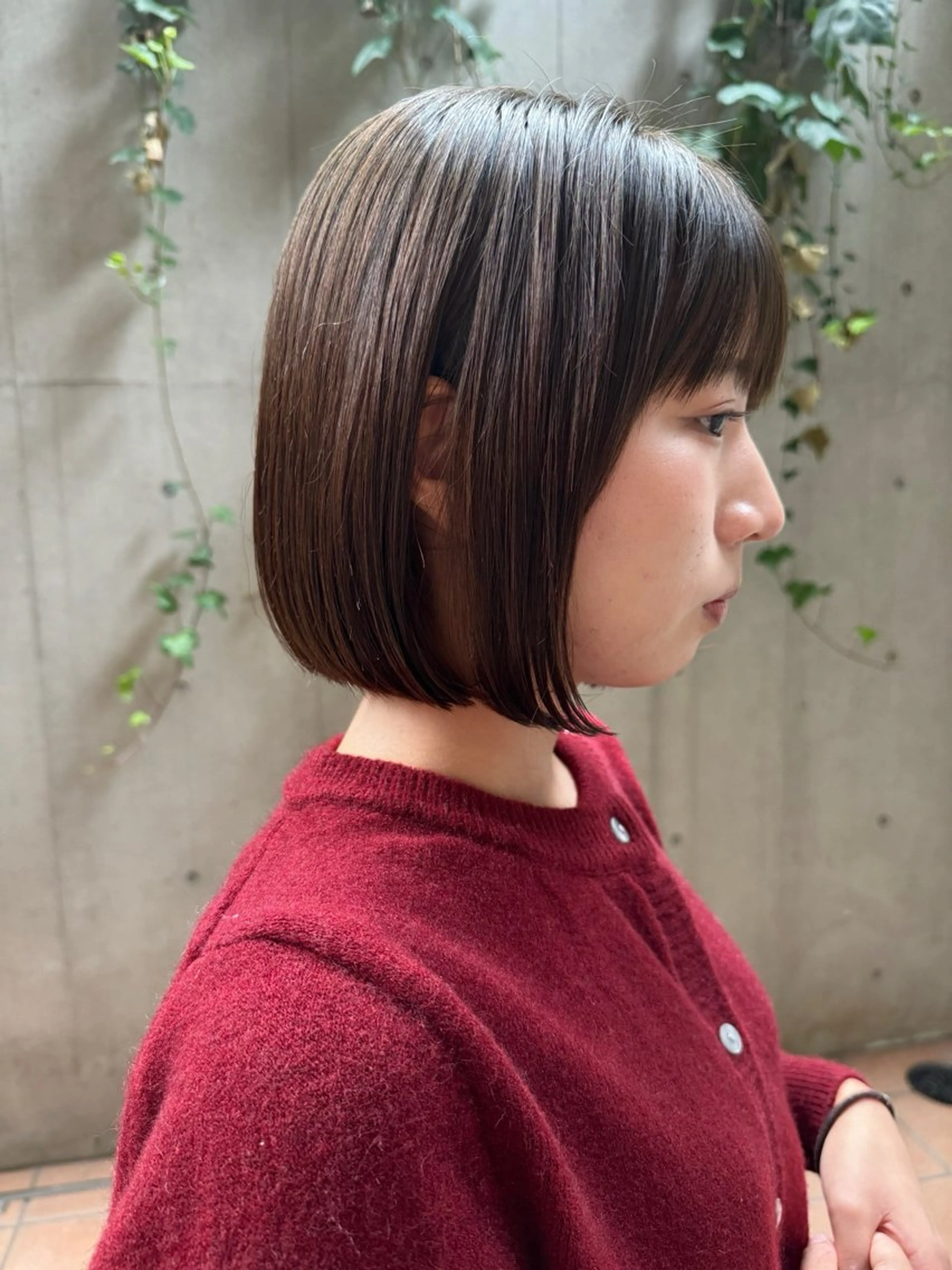 ショート カラー ボブ/ショート 吉田竣のヘアスタイル