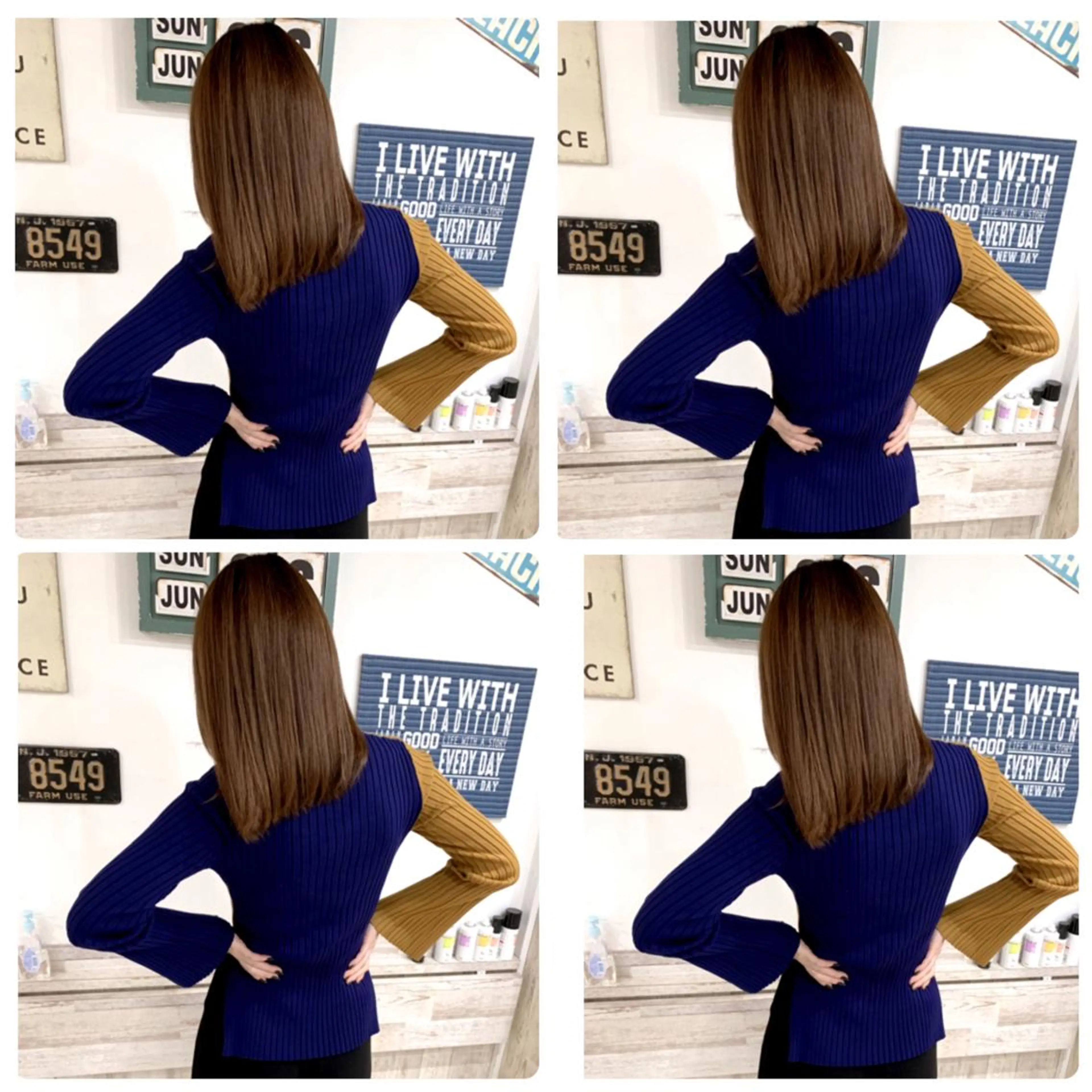 ミディアム カラー カット ヘアカラー トリートメント 京都大人女性ショート 徒歩1分/秋山のヘアスタイル