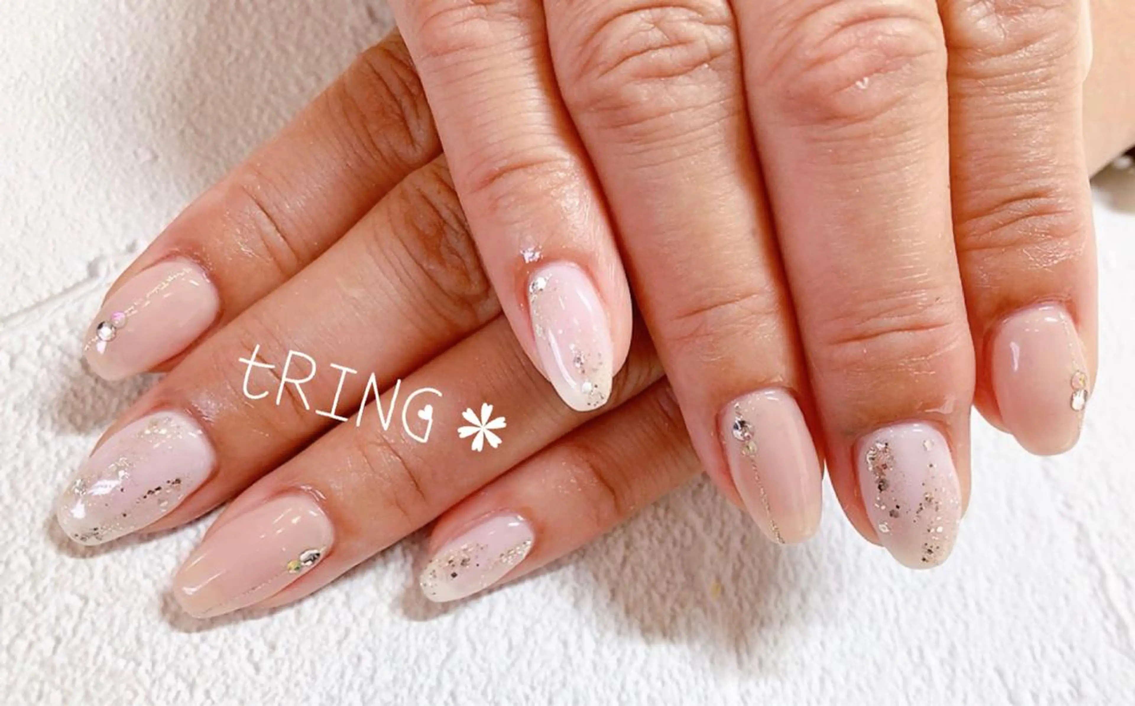 ネイル ハンドネイル tRING* しいの木台のネイルデザイン