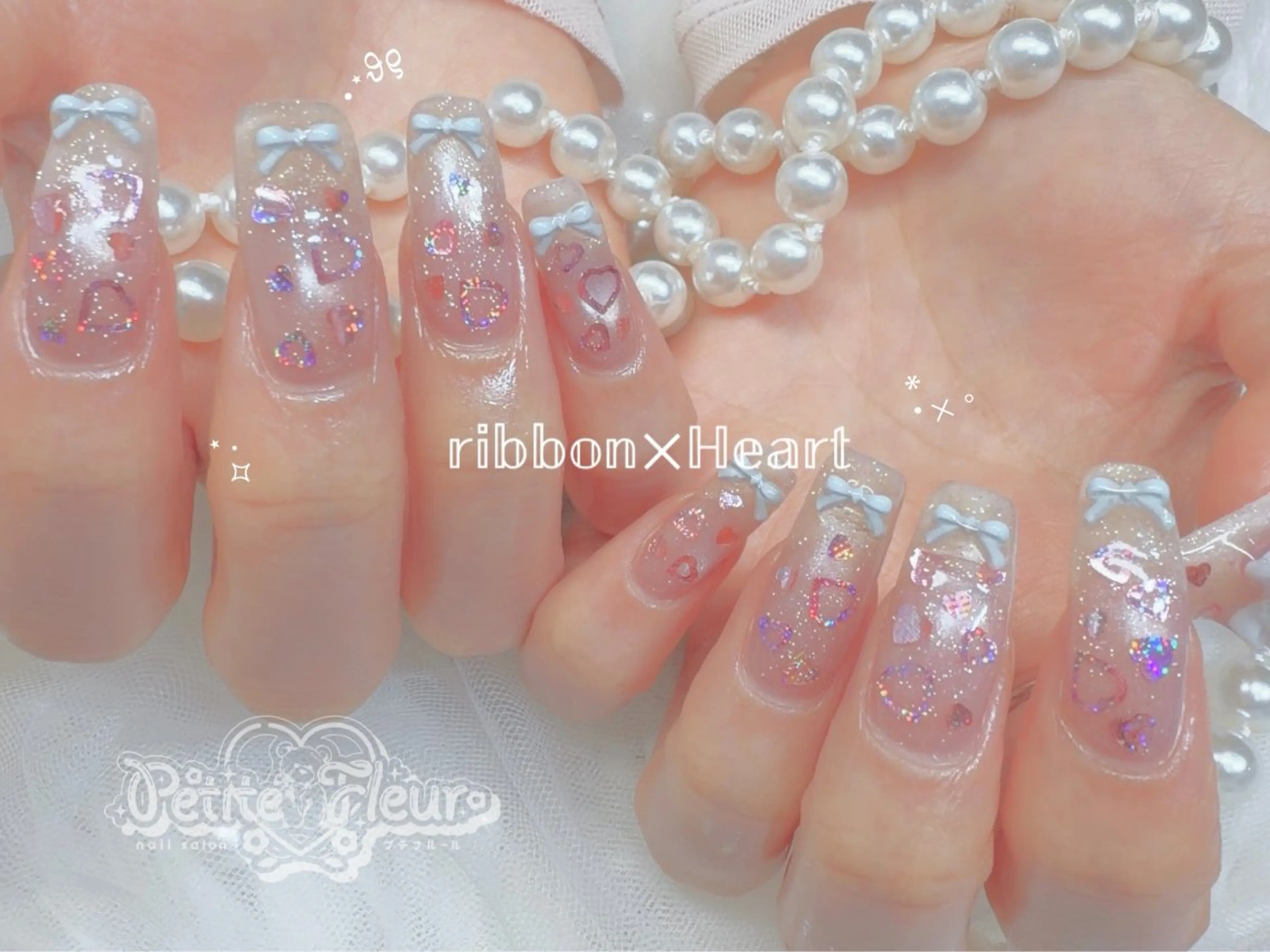 ネイル ❁⃘*。Petite fleur❁⃘*りさのネイルデザイン