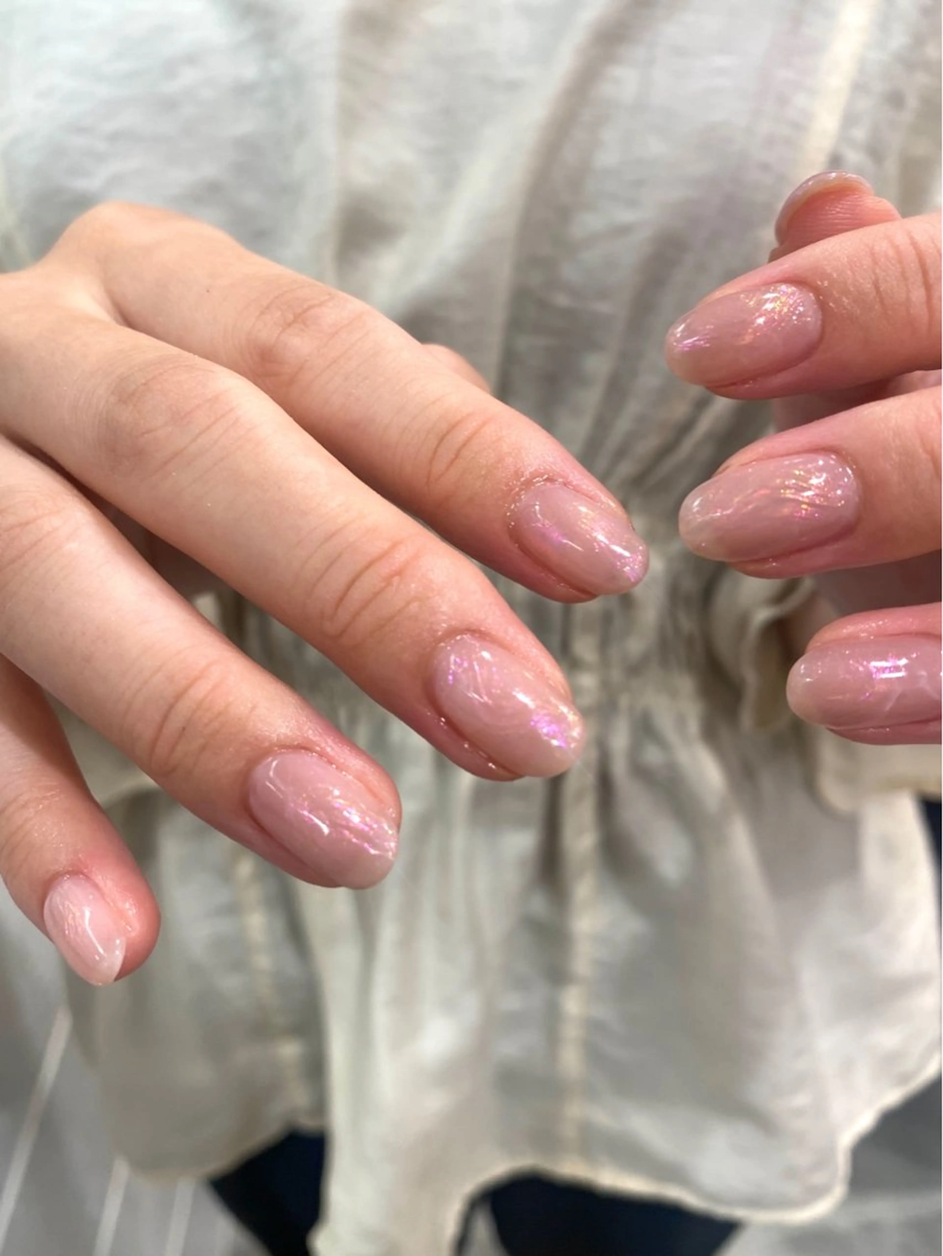 ネイル ハンドネイル NINEnami ニュアンスネイルのネイルデザイン