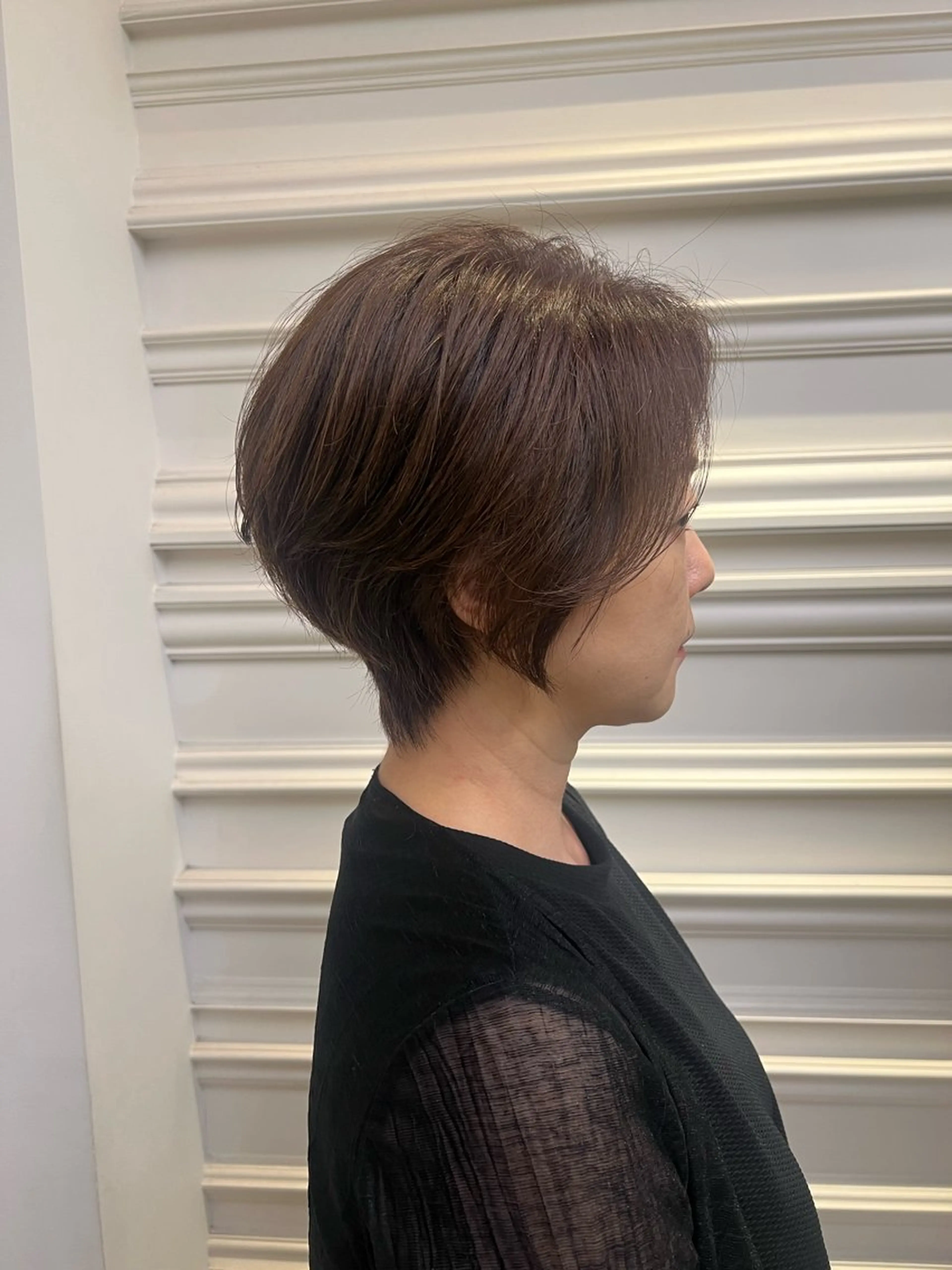 ショート ミセス ショートヘア ジャンクロードビギンギンザルグラン所属・🫧無料カットモデル 吉野志保🫧のヘアスタイル