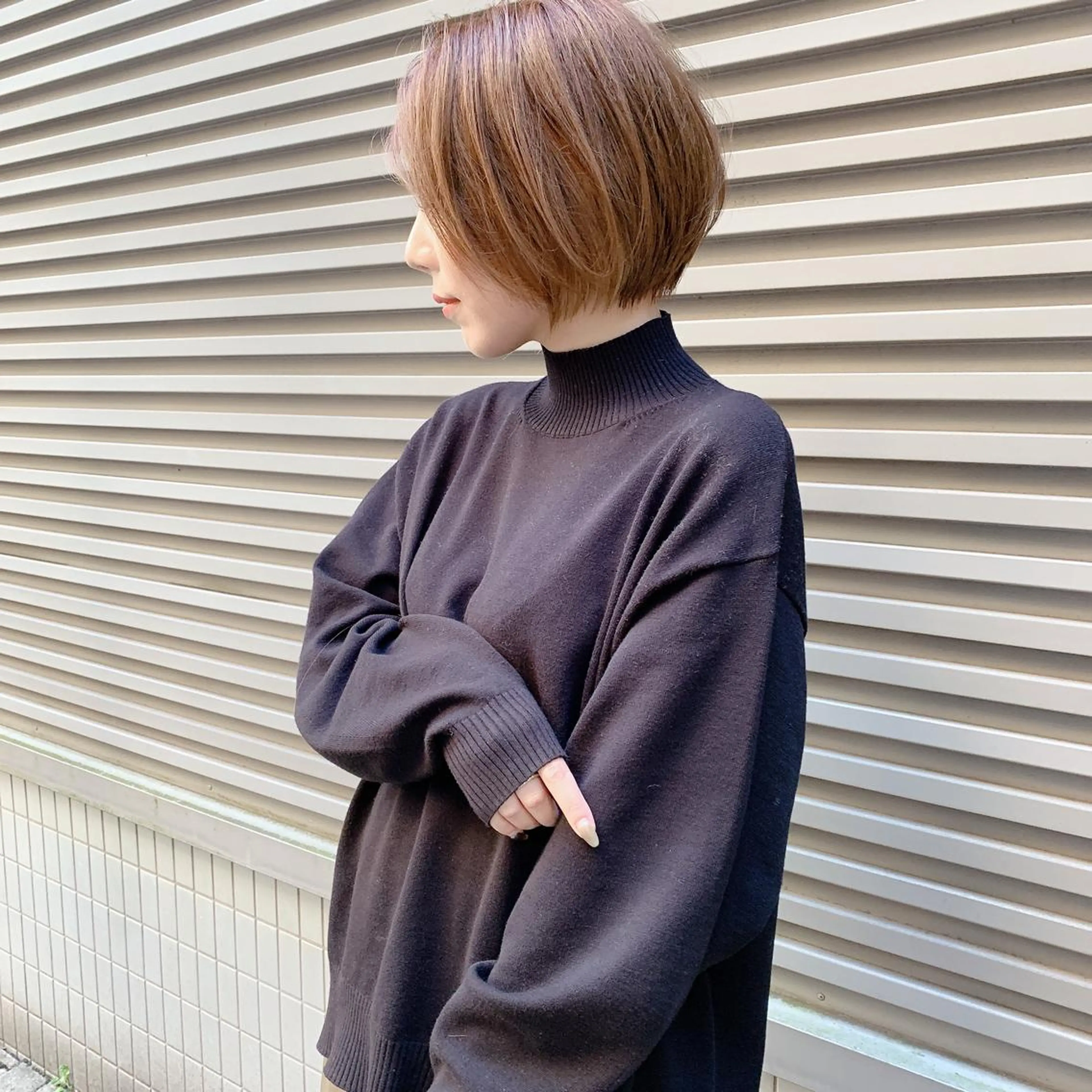 ショート calna by  elmo所属・ショート特化美容師 大阪京橋　大本　渉のヘアスタイル