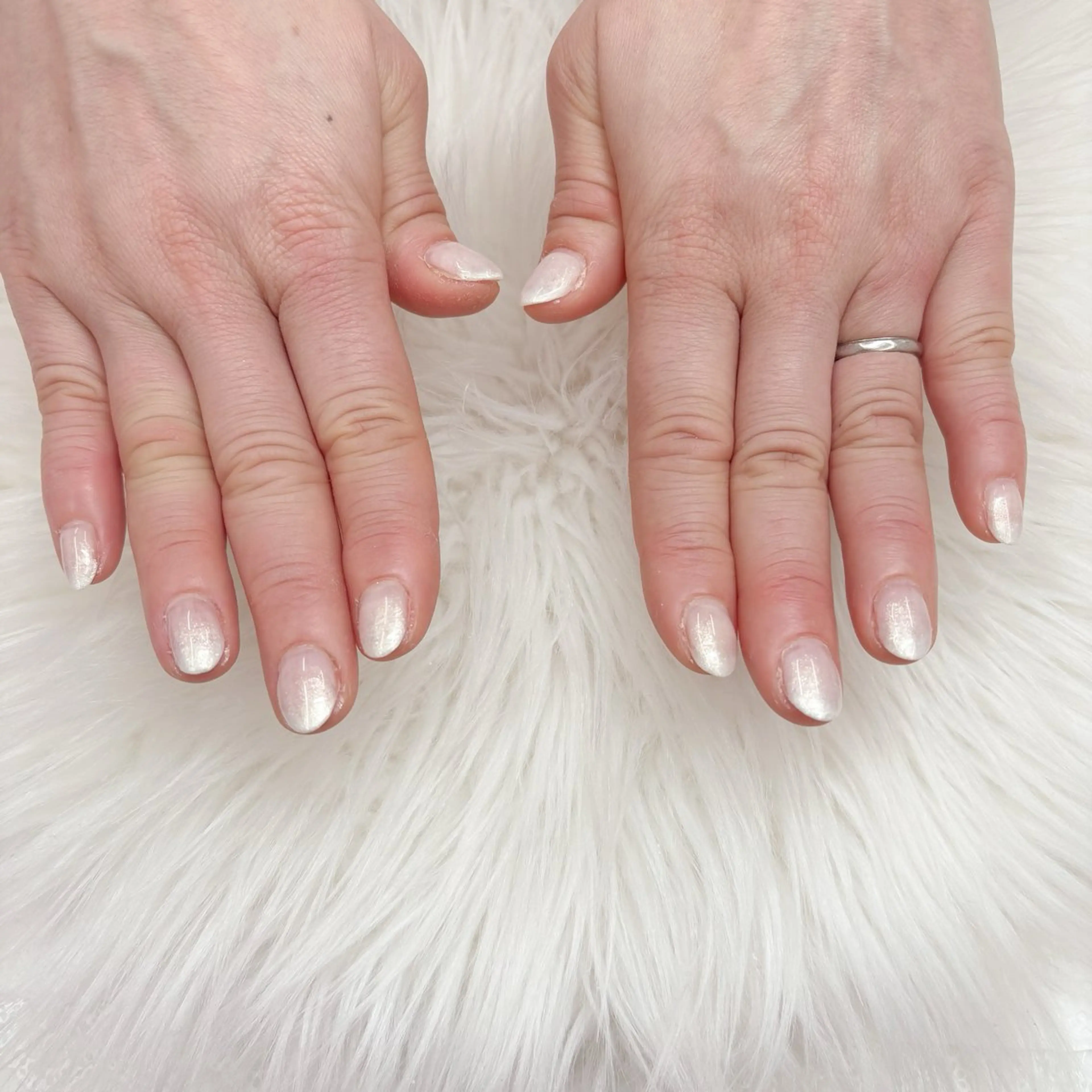 ネイル グラデーション キラキラネイル ラメ(グリッター) ハンドネイル エリクサーネイル池袋 大谷のネイルデザイン