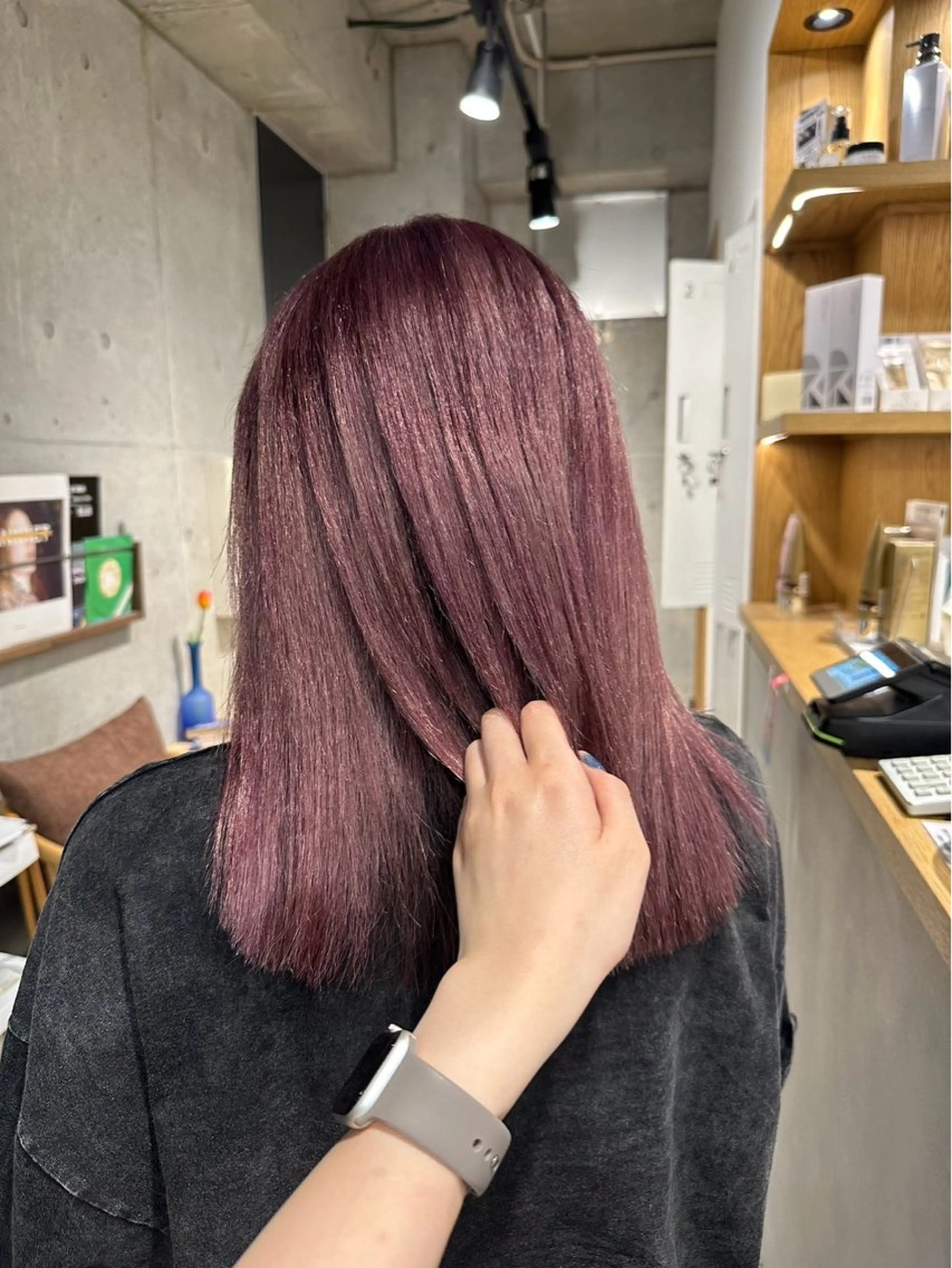 ミディアム ️🩵LUFE ayano️🩵のヘアスタイル