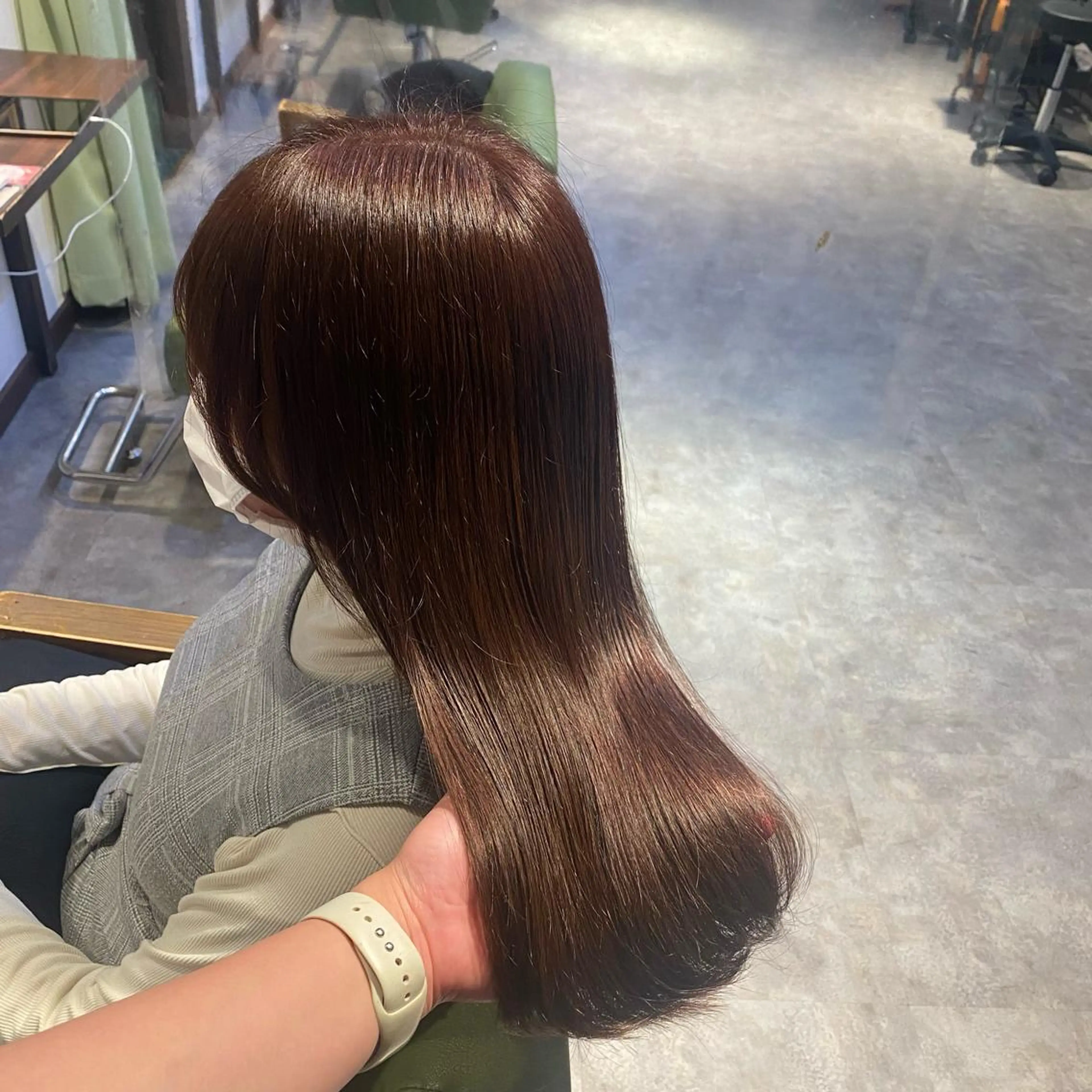 カラー カット ヘアカラー トリートメント 🫧透明感カラー 🫧 ジルバ清水南海のヘアスタイル