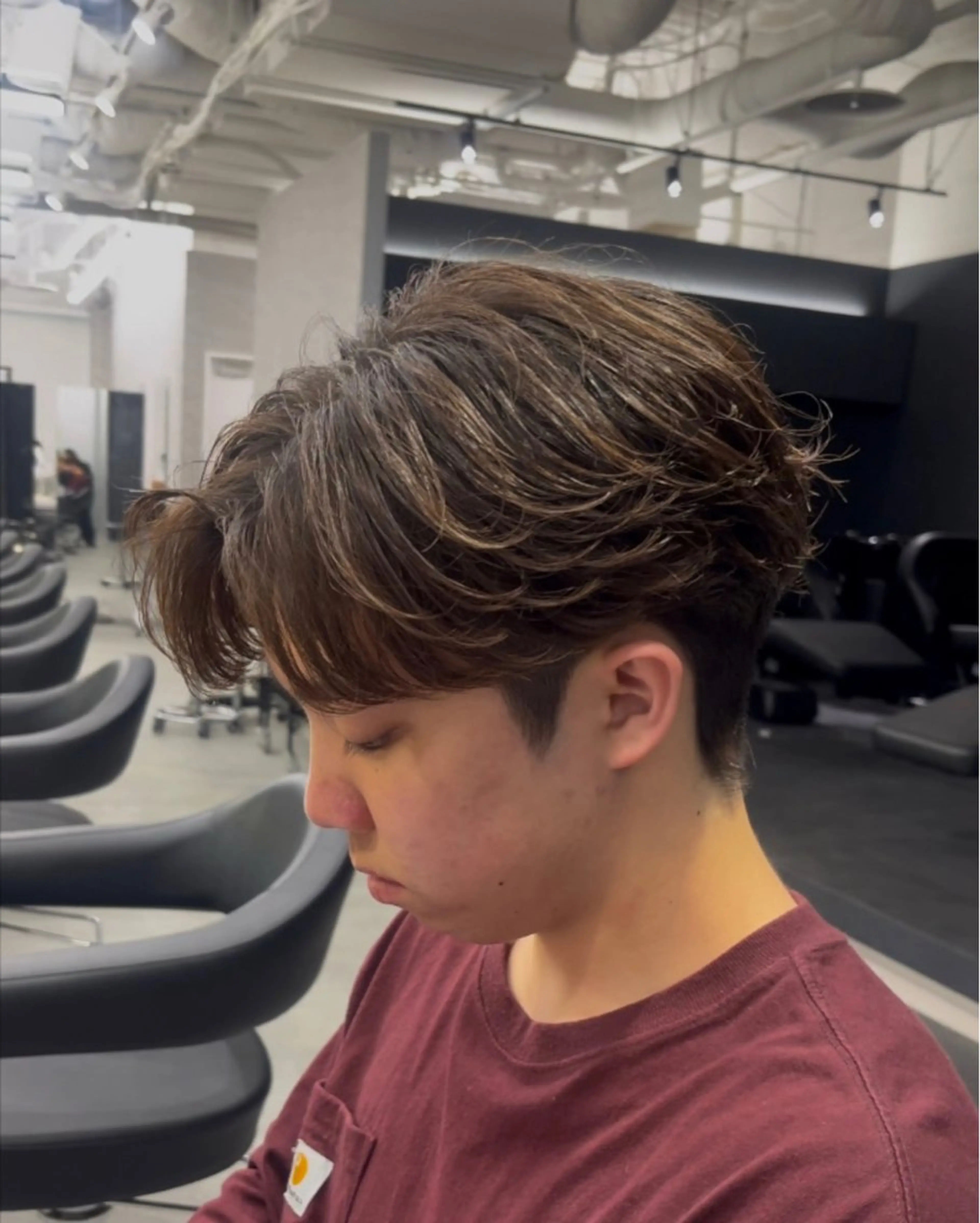 カラー パーマ ヘアアレンジ メンズ キッズ フェザーオーダー Ｎｏ．1美容師のヘアスタイル