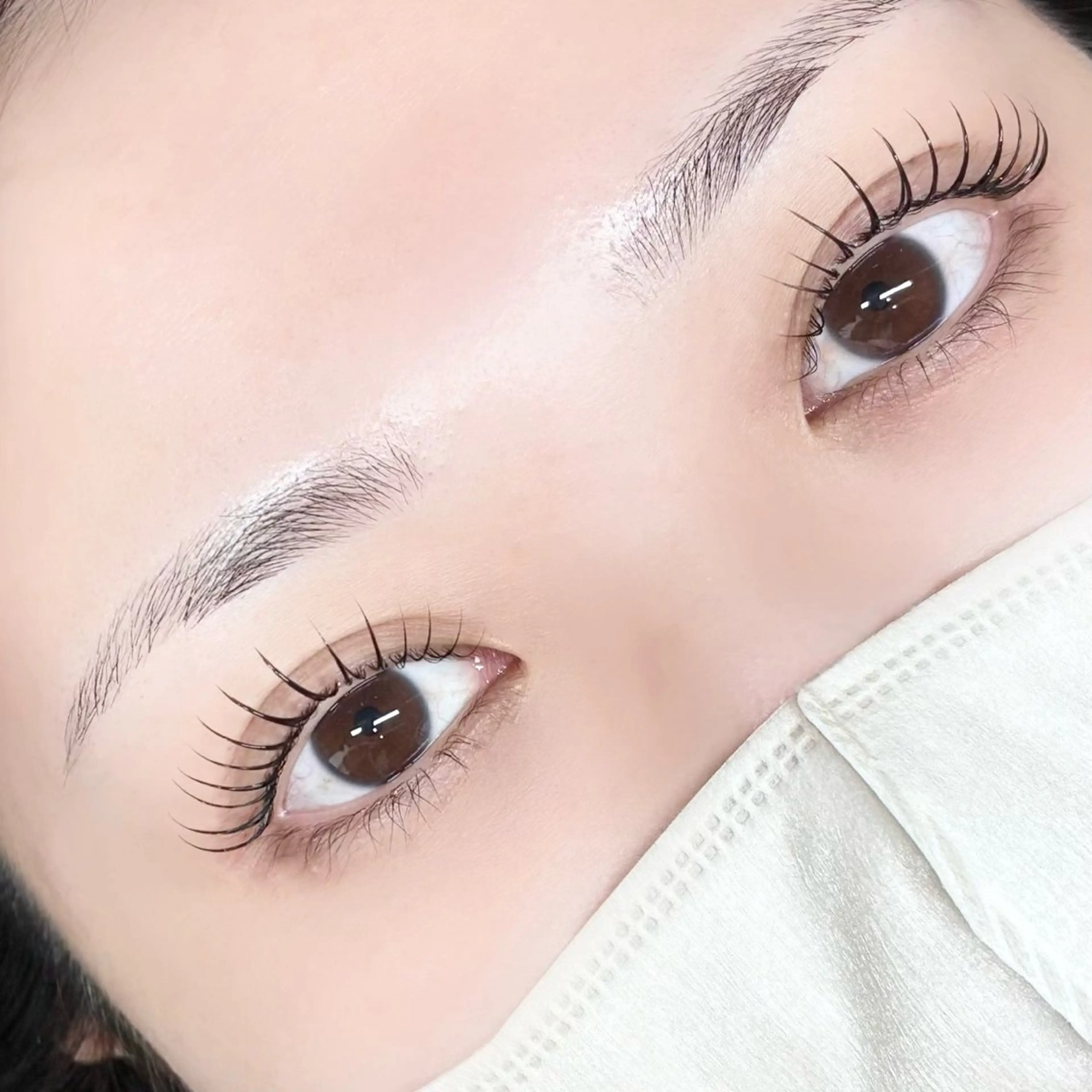 マツエク・マツパ 一重×まつ毛パーマ Ólu_i haruのマツエク・マツパデザイン