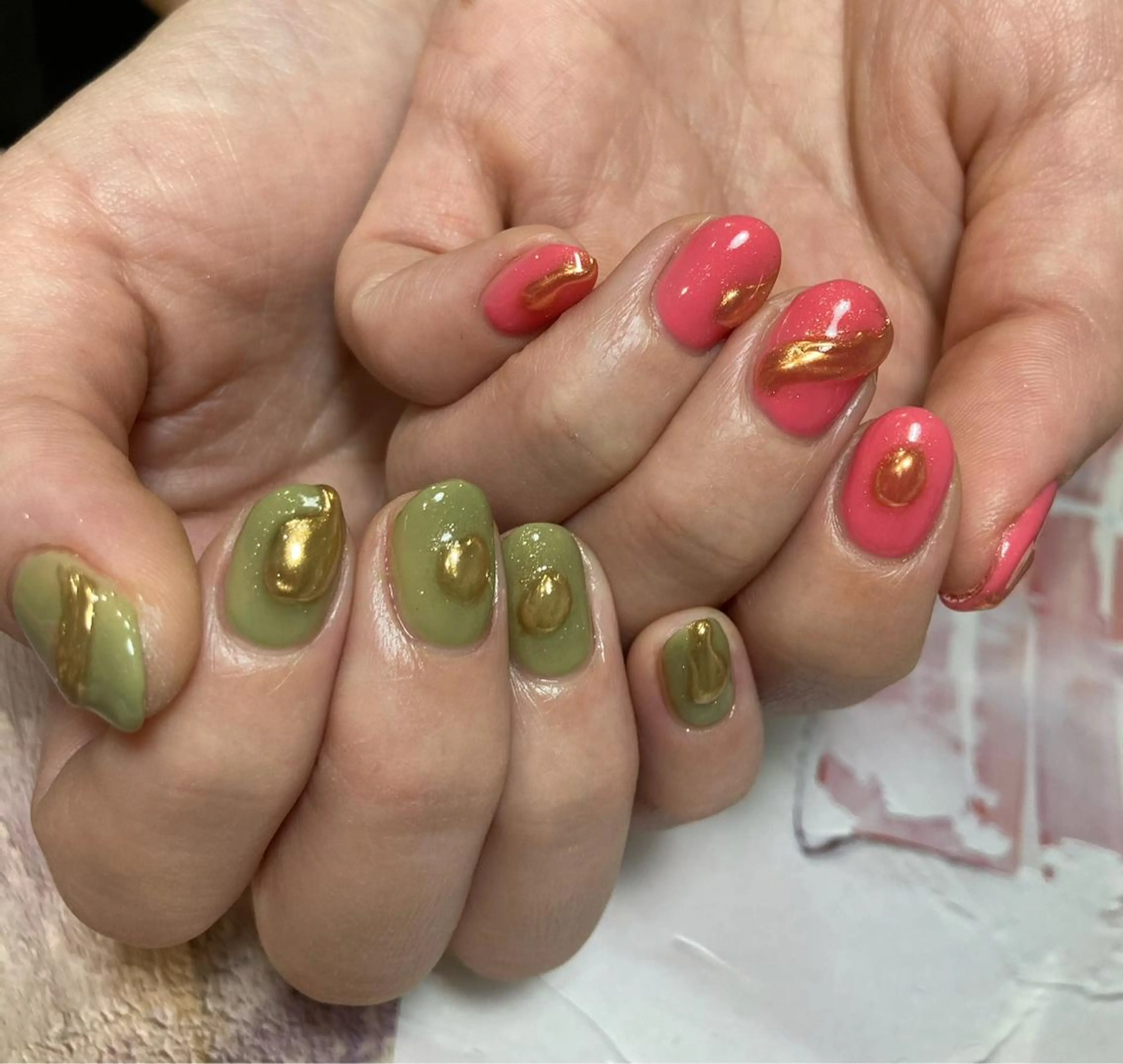 ネイル ニュアンスネイル Lucia 西葛西店のネイルデザイン