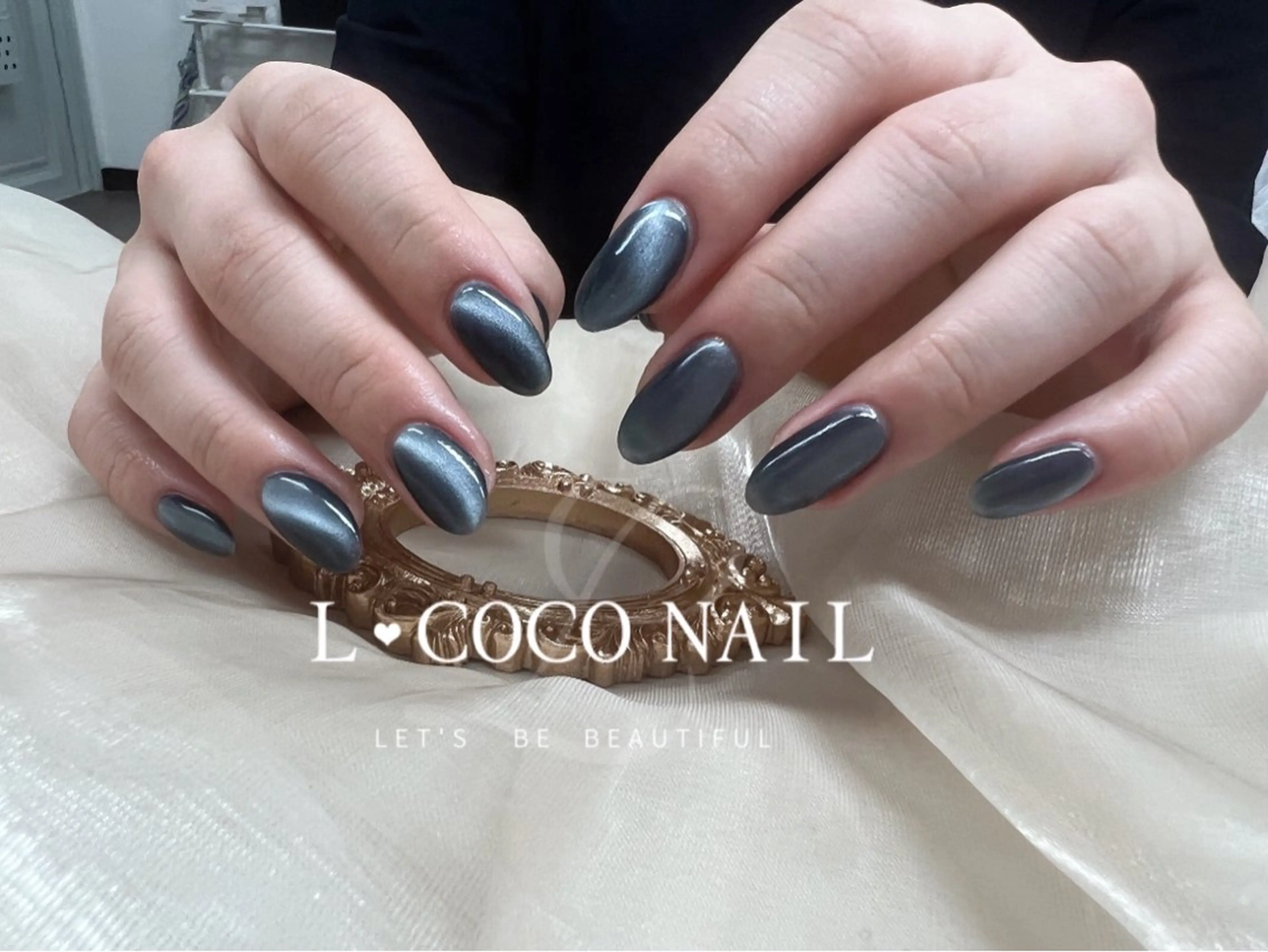 ネイル マグネットネイル L·COCO   Nail所属・L♡ COCO  nailのネイルデザイン