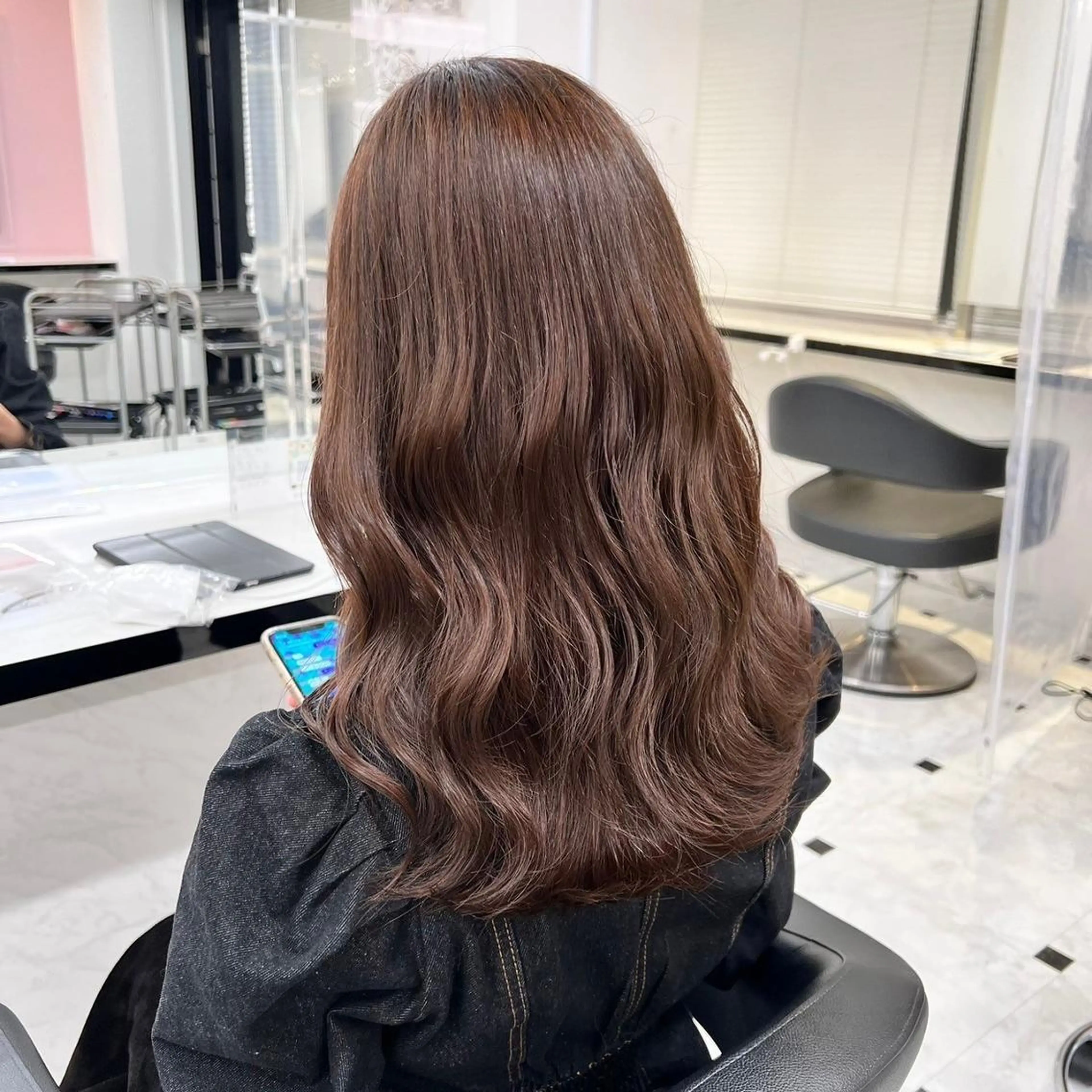 カラー 💗ブリーチなし暖色 kotono💗のヘアスタイル