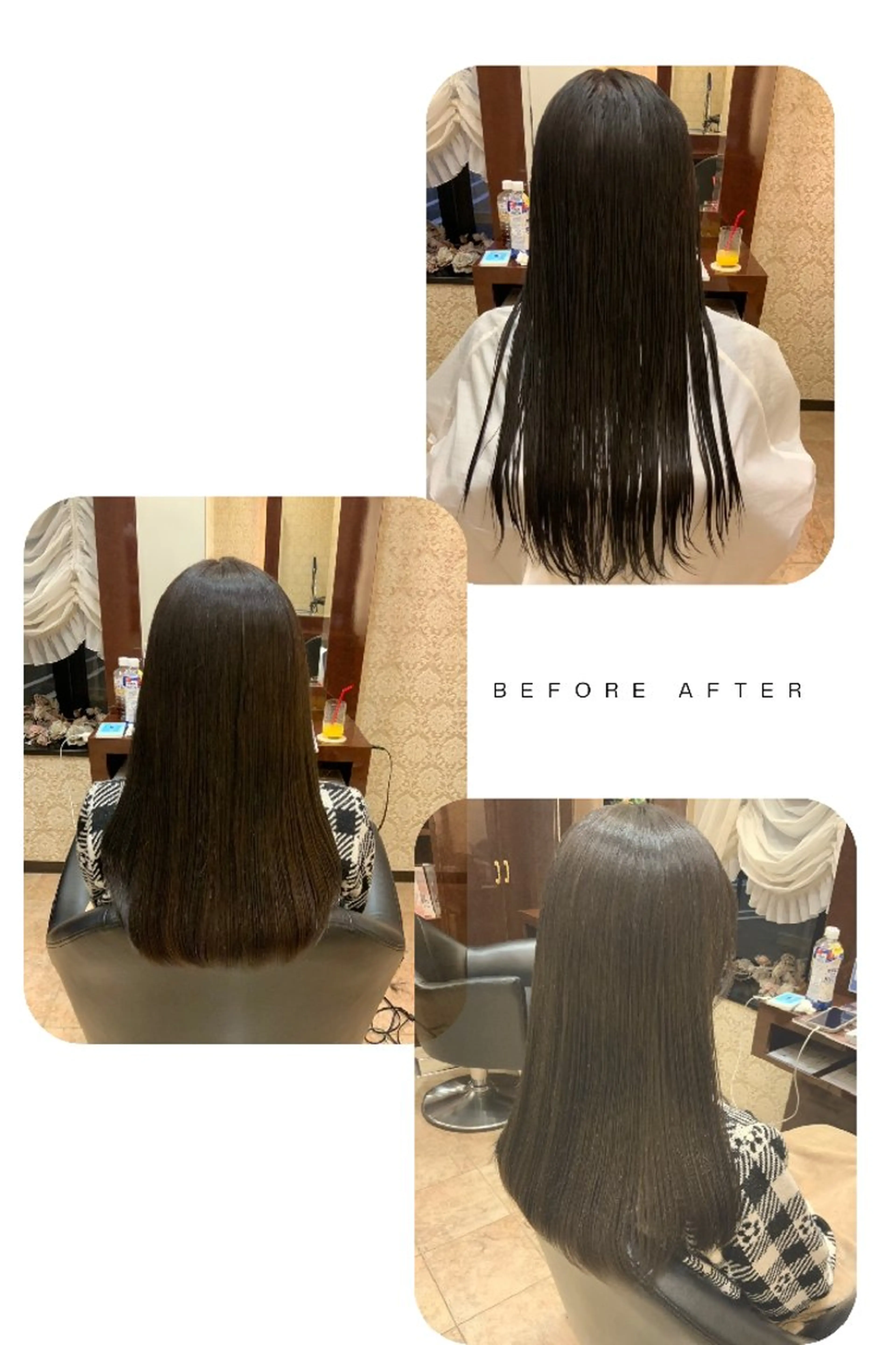 ロング アッシュ 越川 南美のヘアスタイル