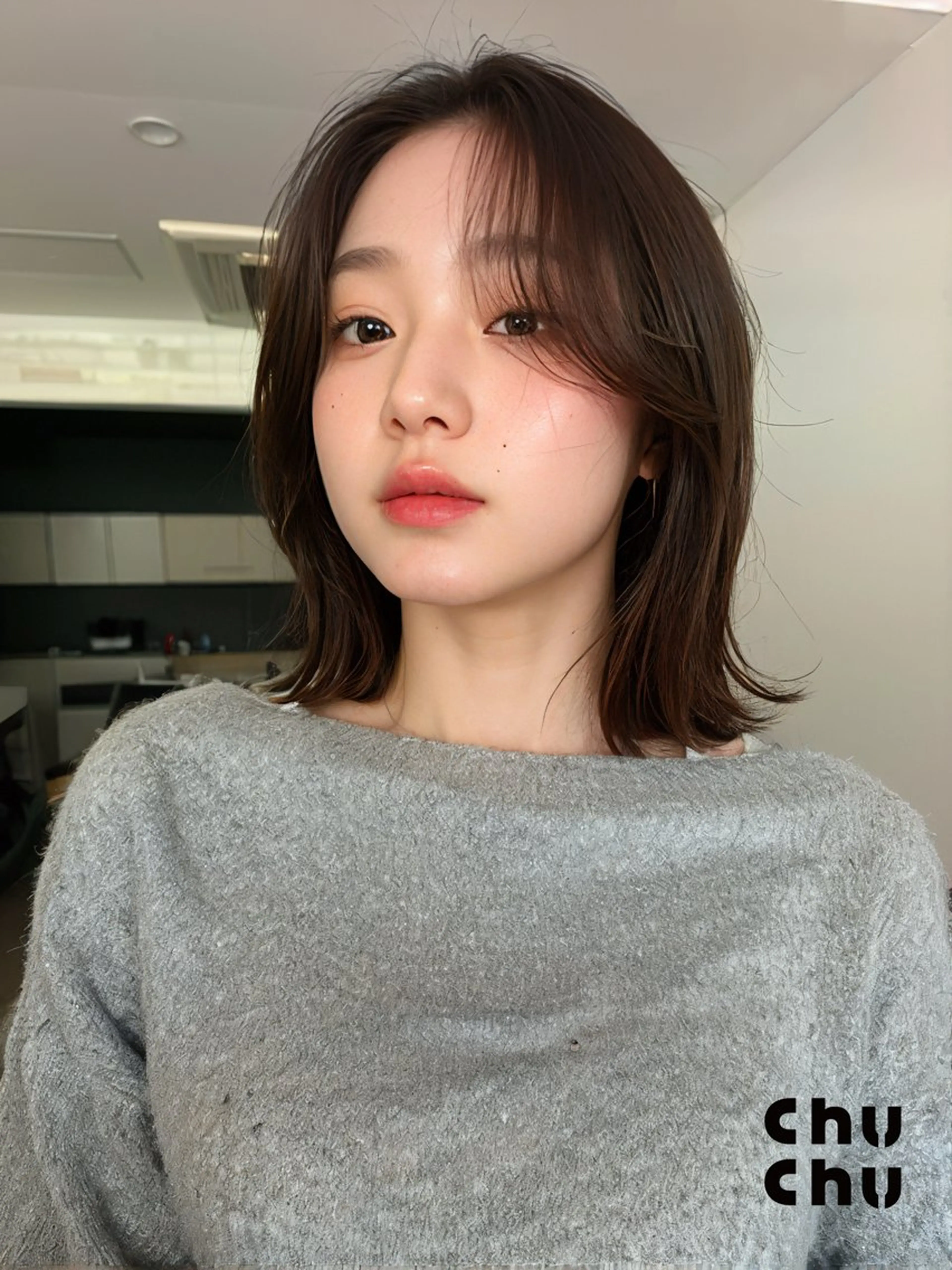 ミディアム 期間限定 カット　りょうのヘアスタイル