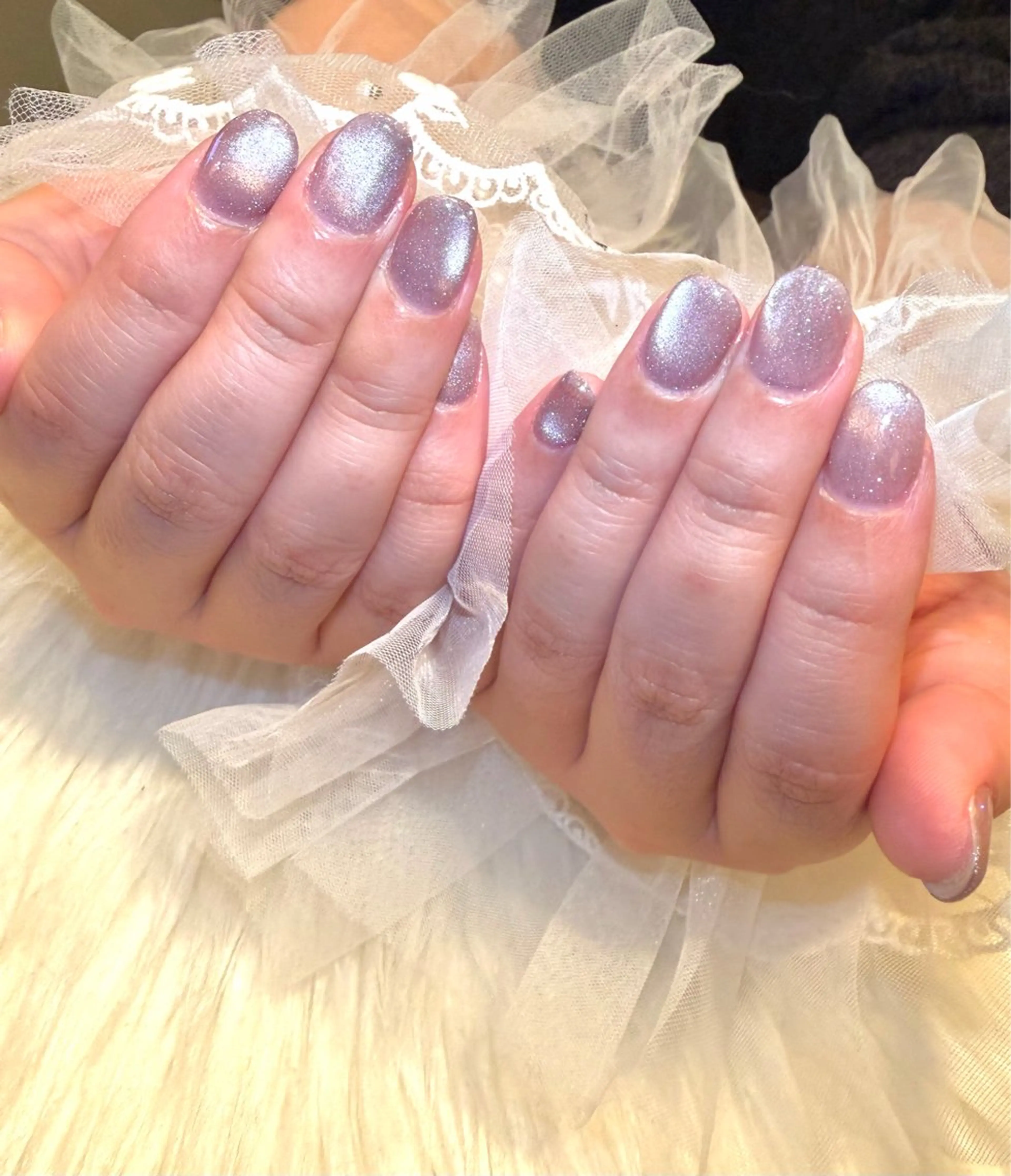 ネイル フラッシュネイル マグネットネイル 持ち込み ハンドネイル nail untitled🌷のネイルデザイン