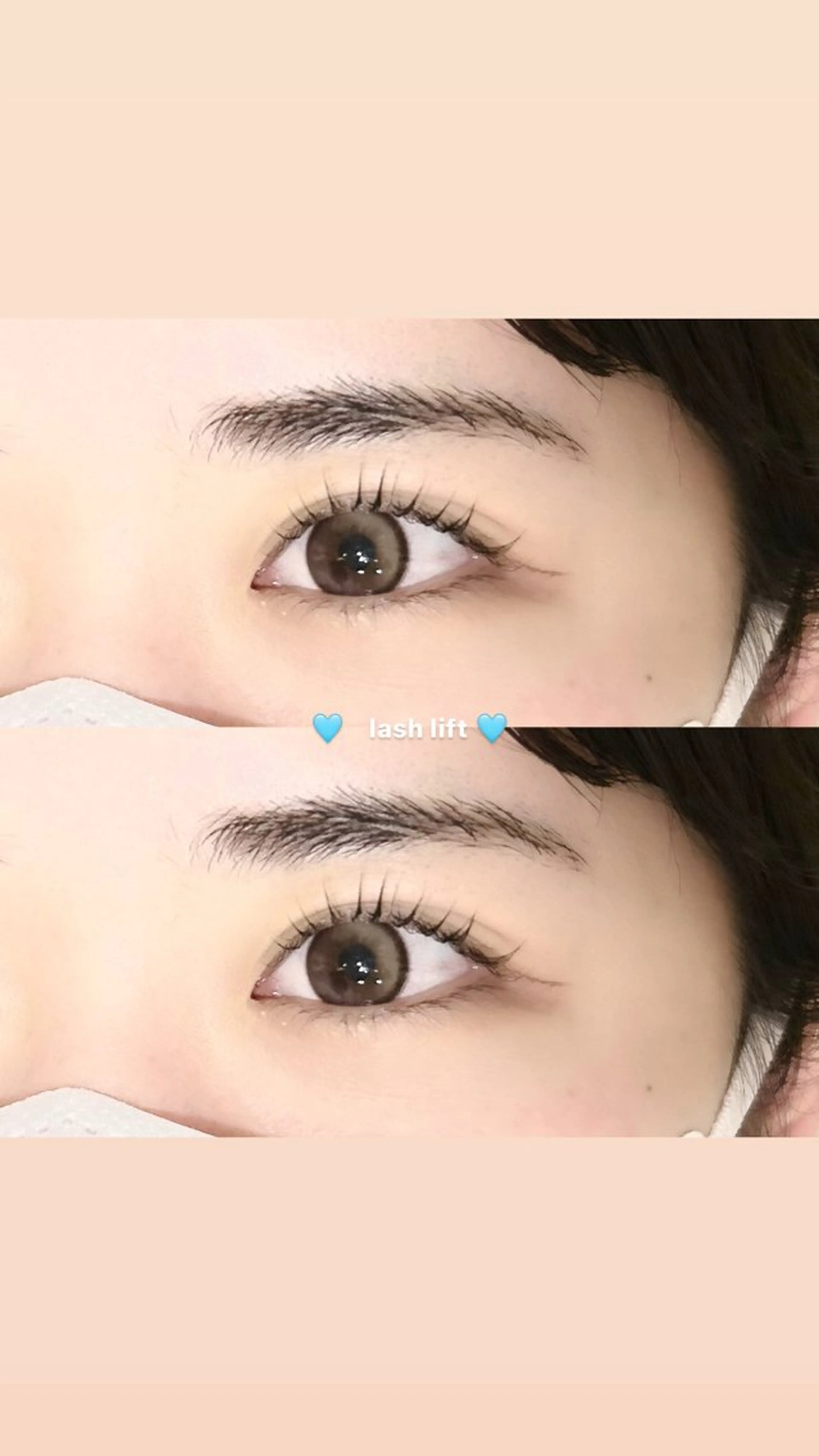 マツエク・マツパ 一重×まつ毛パーマ 似合わせ アヤナのヘアスタイル