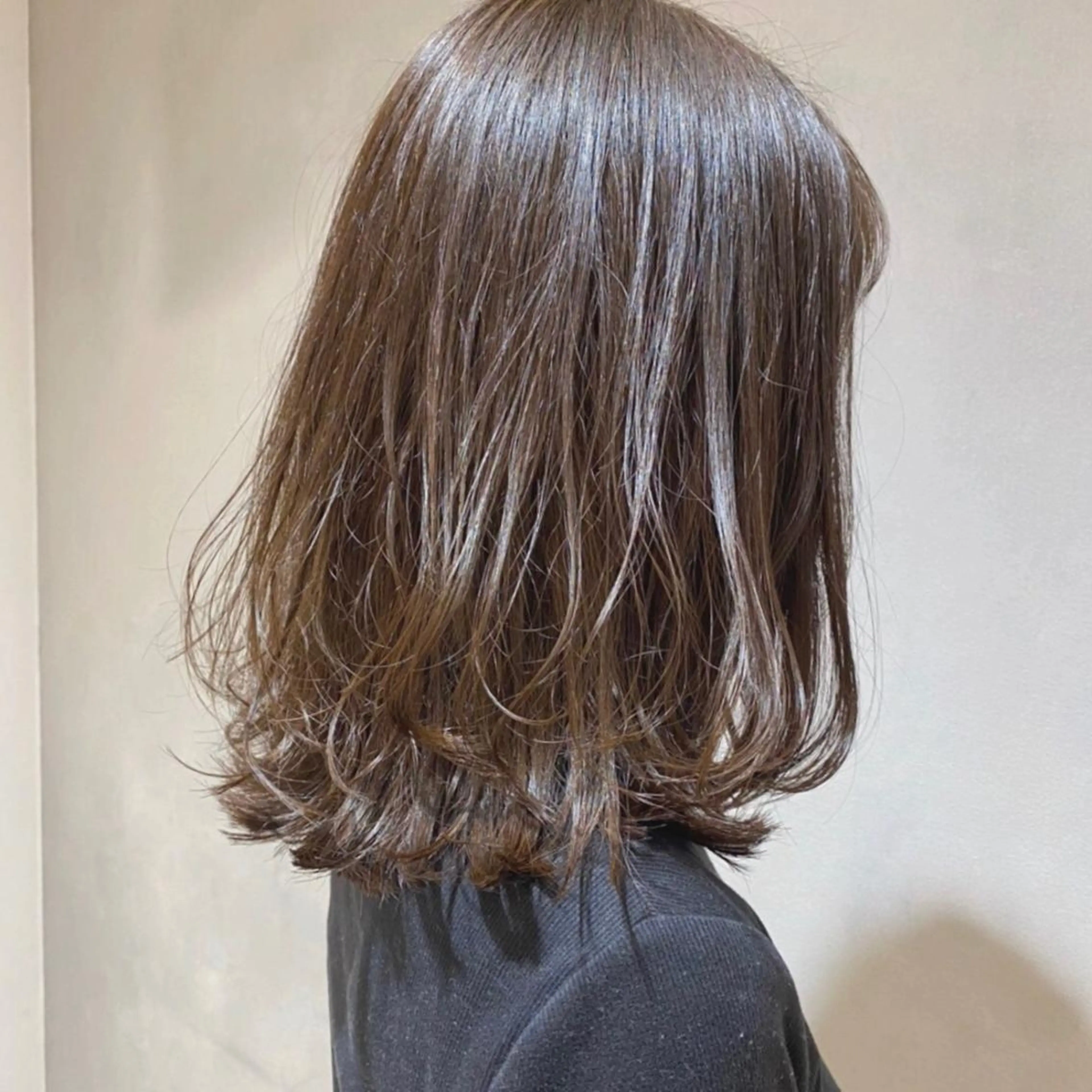 セミロング パーマ ボブ レイヤーカット カット ヘアカラー パーマ トリートメント cofy by melt所属・🍎みついじゅん🍏 ボブ指名No.1のヘアスタイル