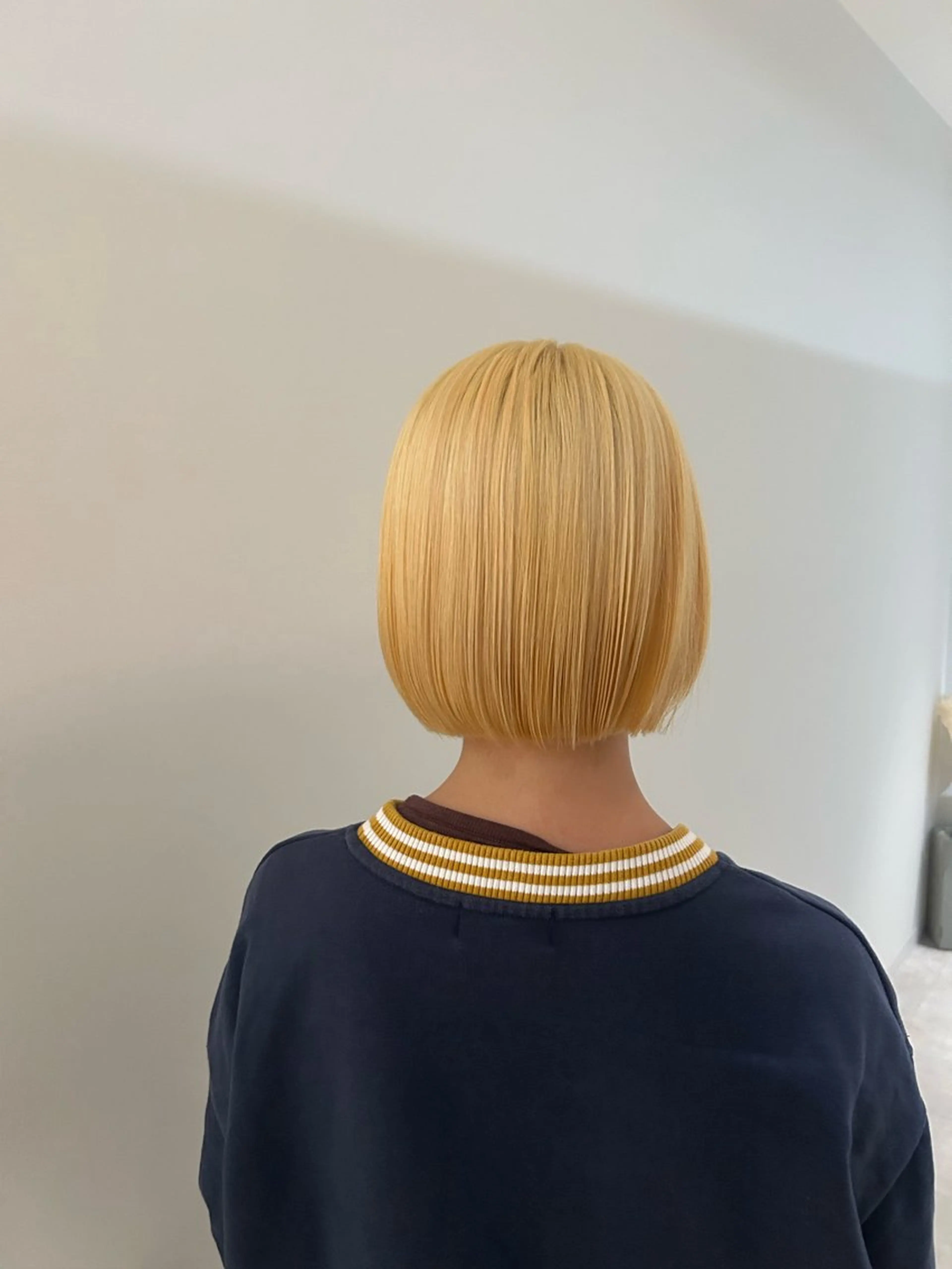 ショート ボブ カット ヘアカラー トリートメント 柔らかい縮毛矯正/ ボブ/北林のヘアスタイル